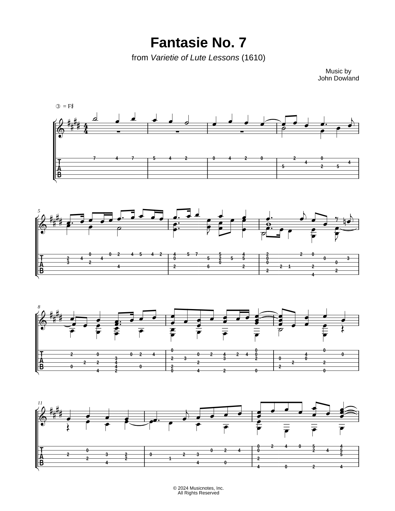 Fantasie No. 7