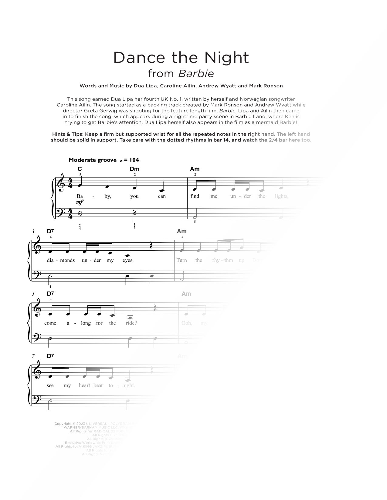 Dance the Night