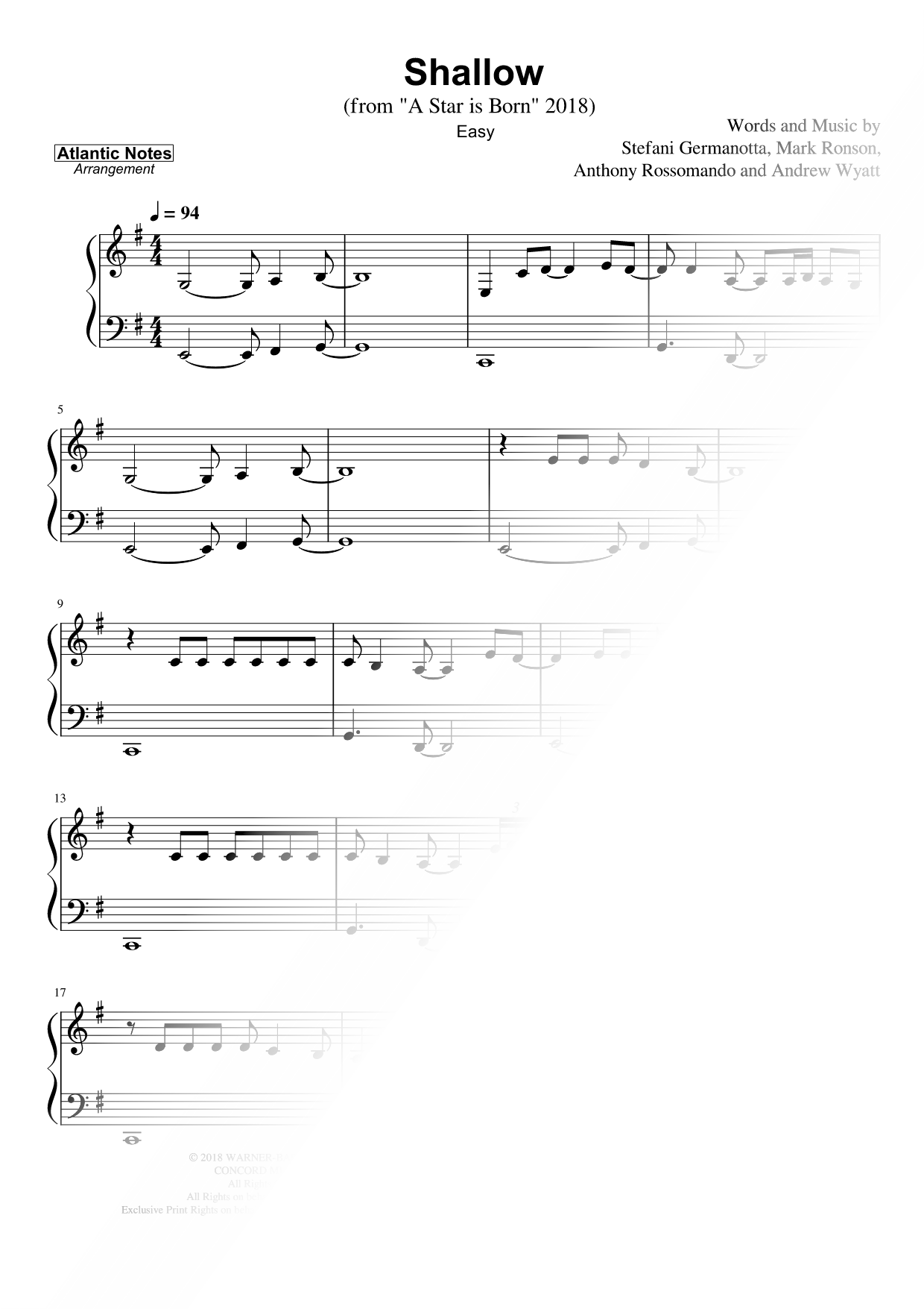 Shallow [easy]