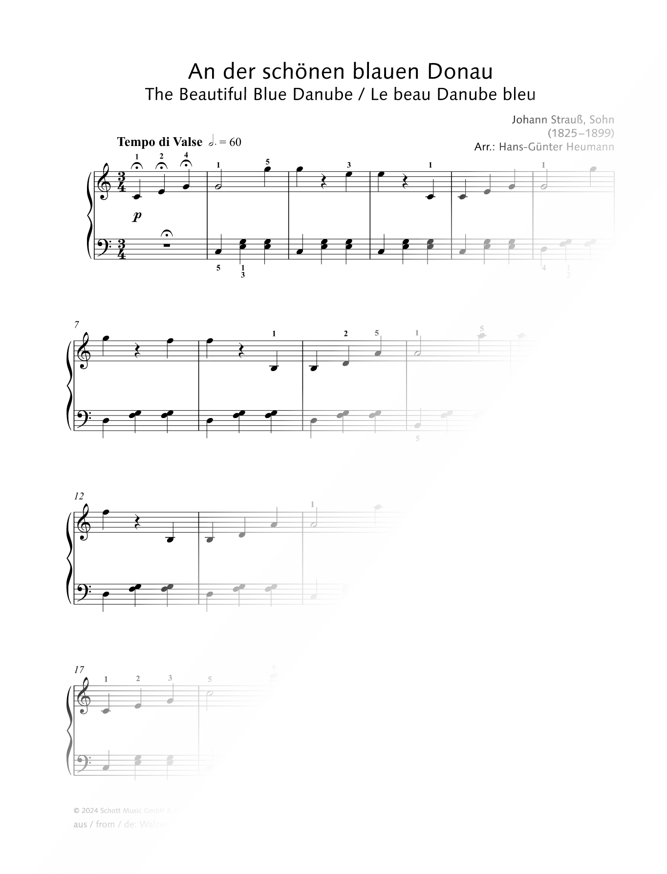 The Blue Danube Waltz