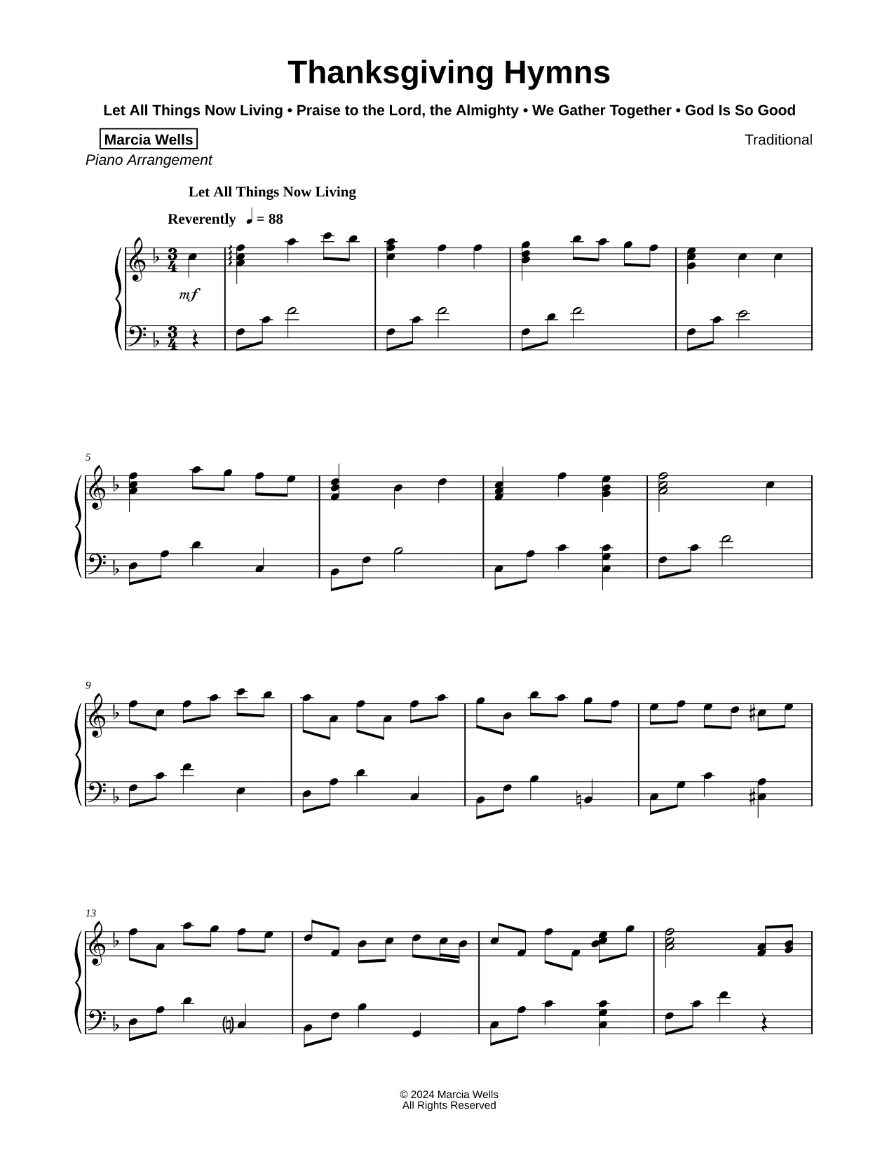 Thanksgiving Hymns
