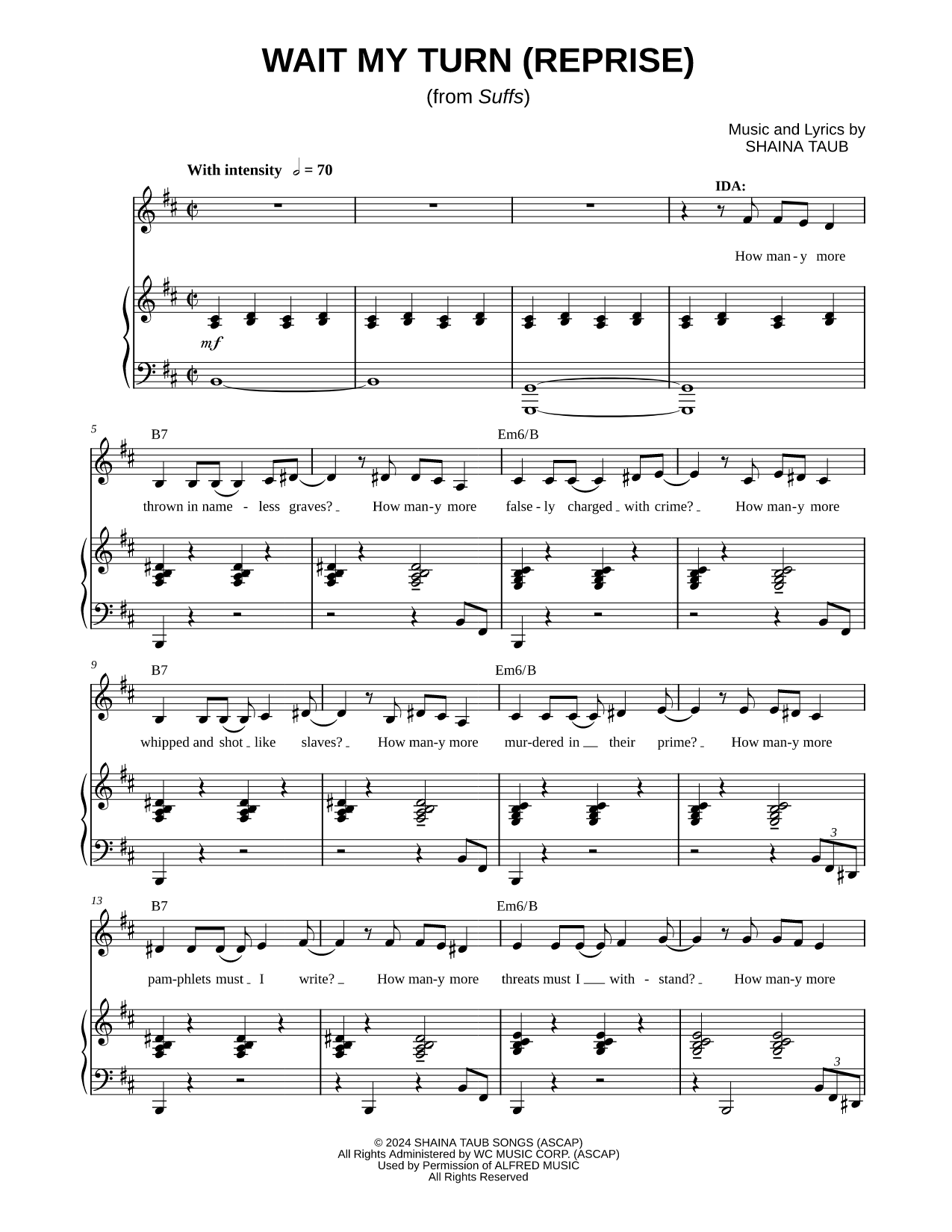 Wait My Turn (Reprise)