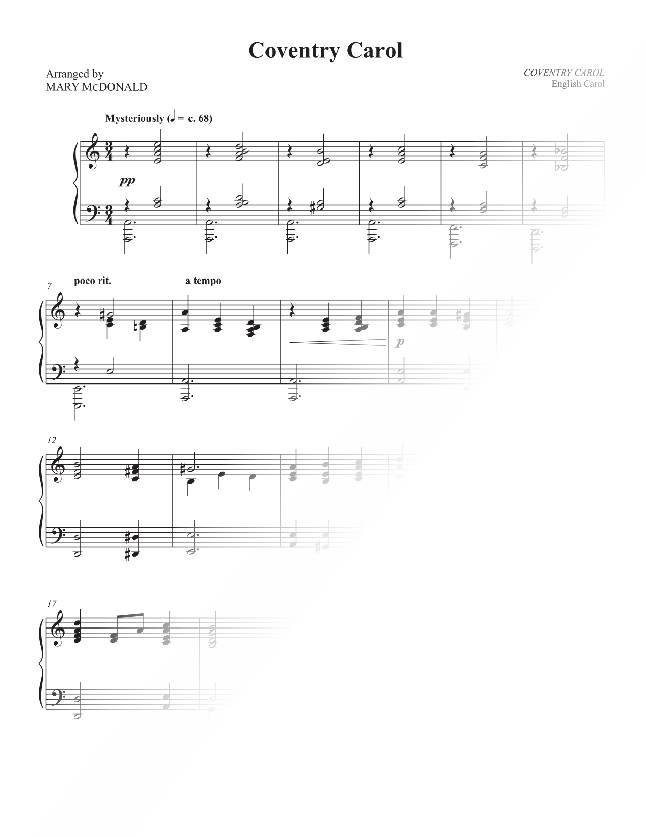 The Coventry Carol