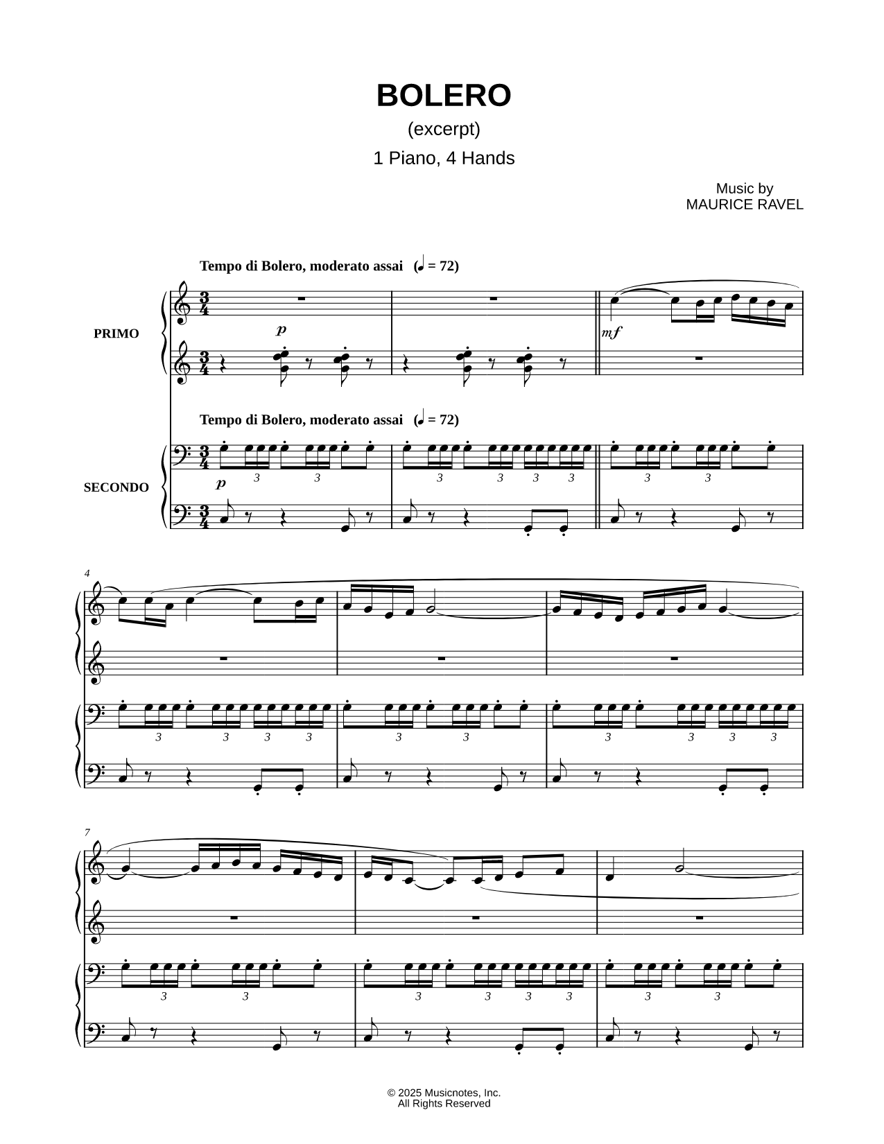 Bolero [excerpt]