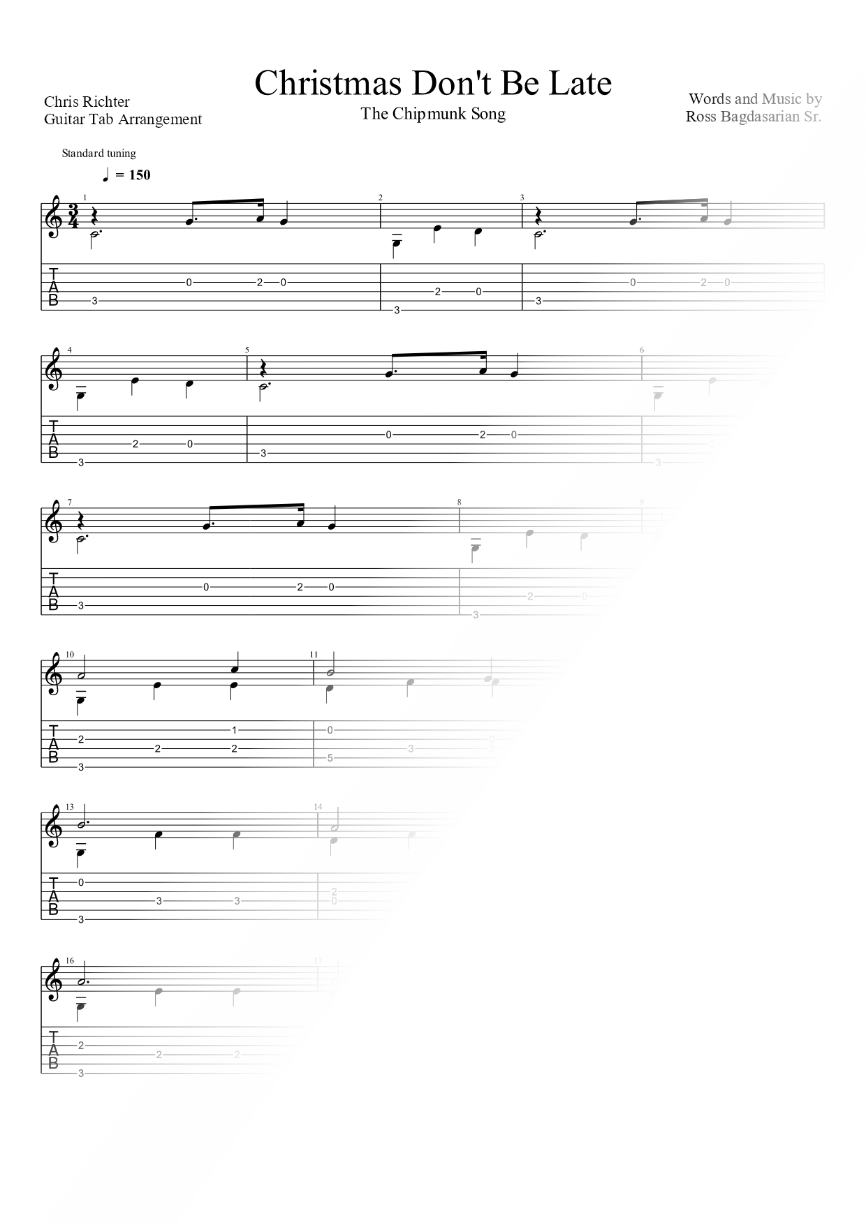 The Chipmunk Song