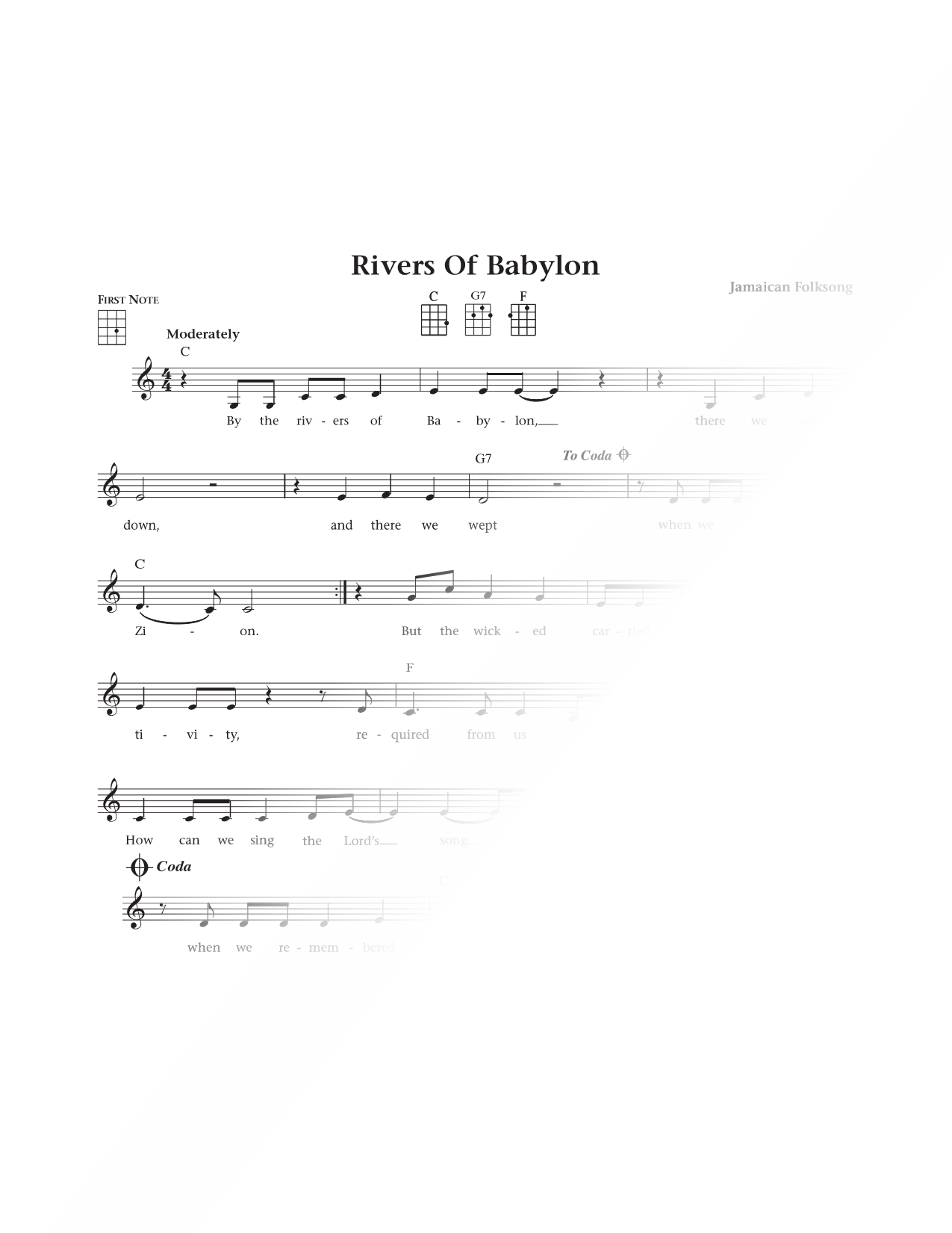 Rivers of Babylon