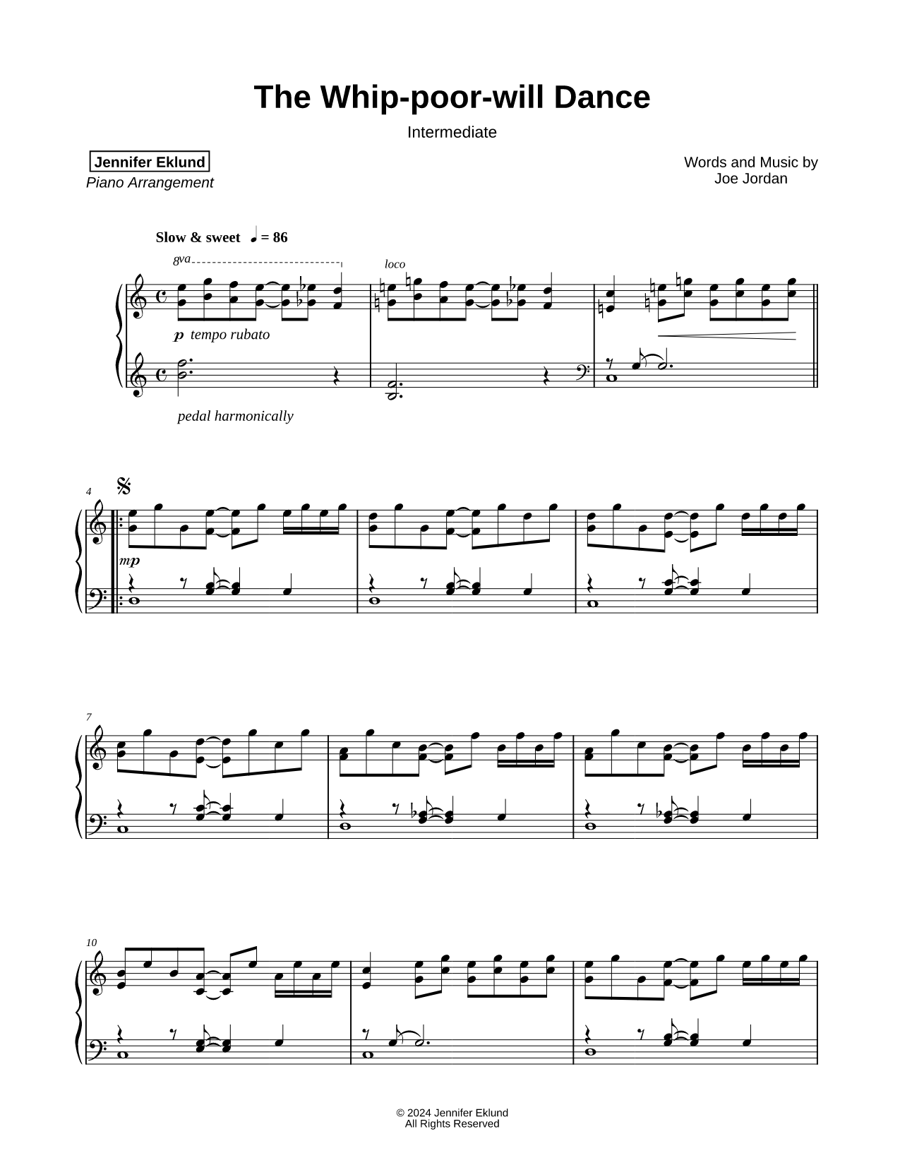 The Whip-poor-will Dance [intermediate]