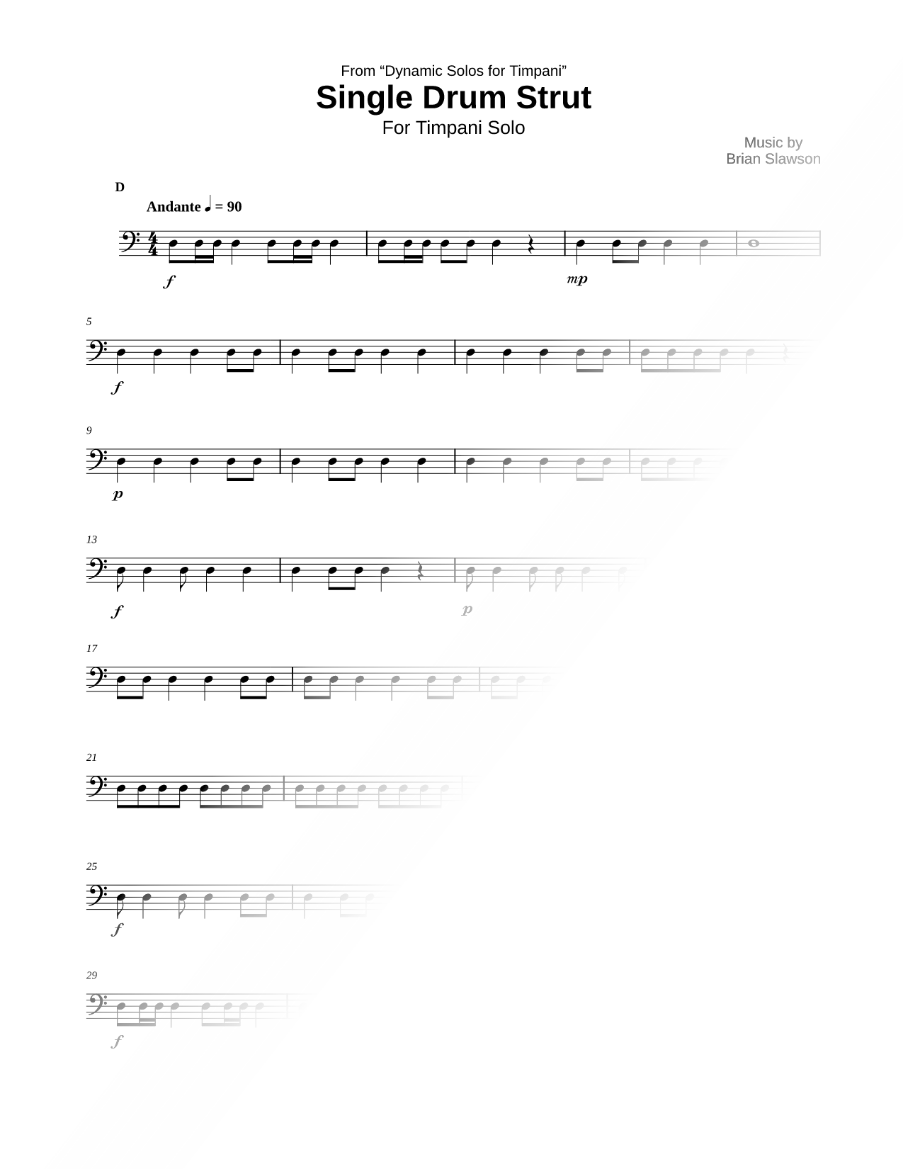 Single Drum Strut