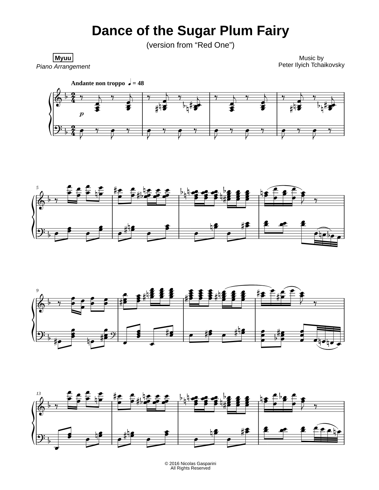 Dance of the Sugar Plum Fairy