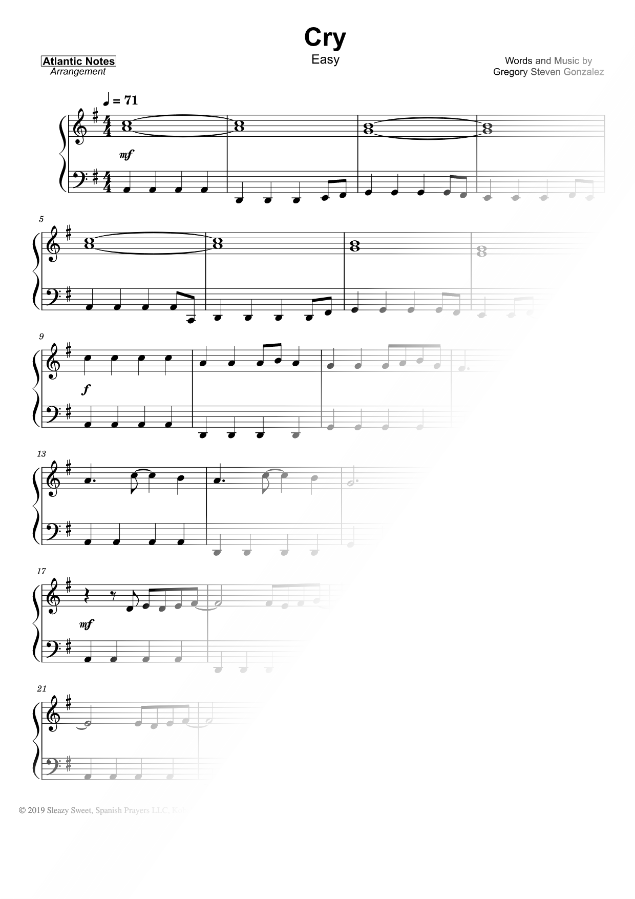 Cry [easy]