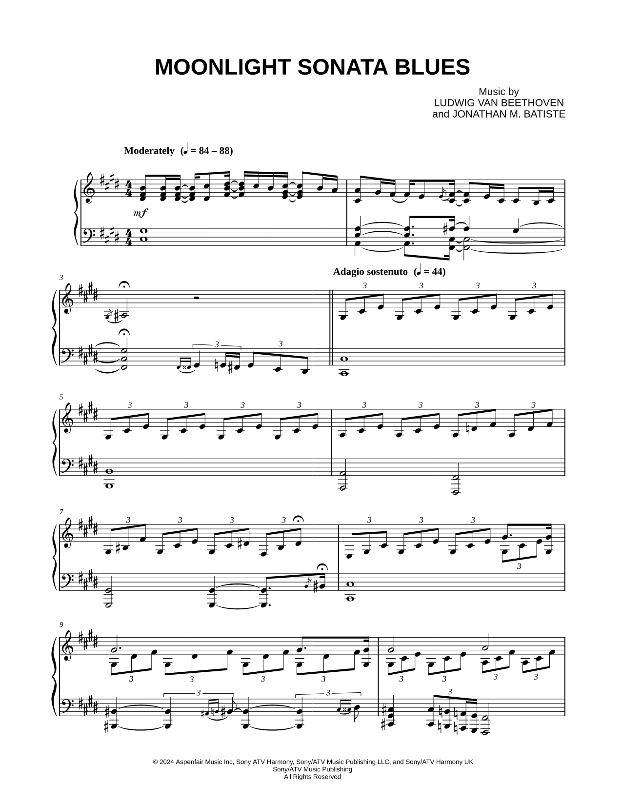Moonlight Sonata Blues