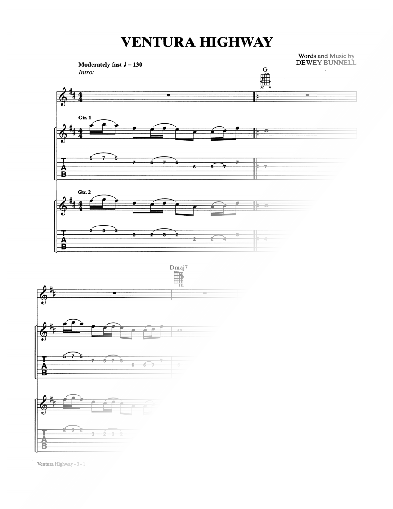 Ventura Highway