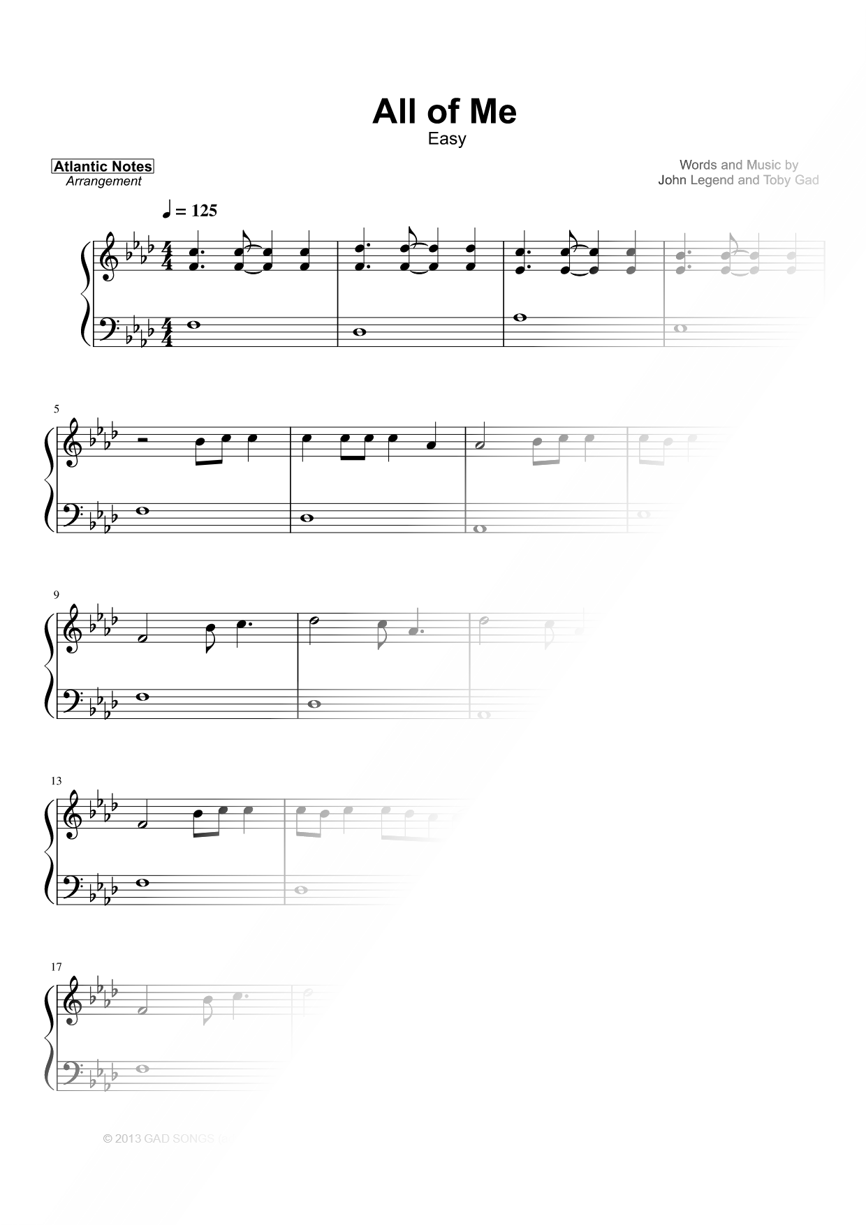 All of Me [easy]