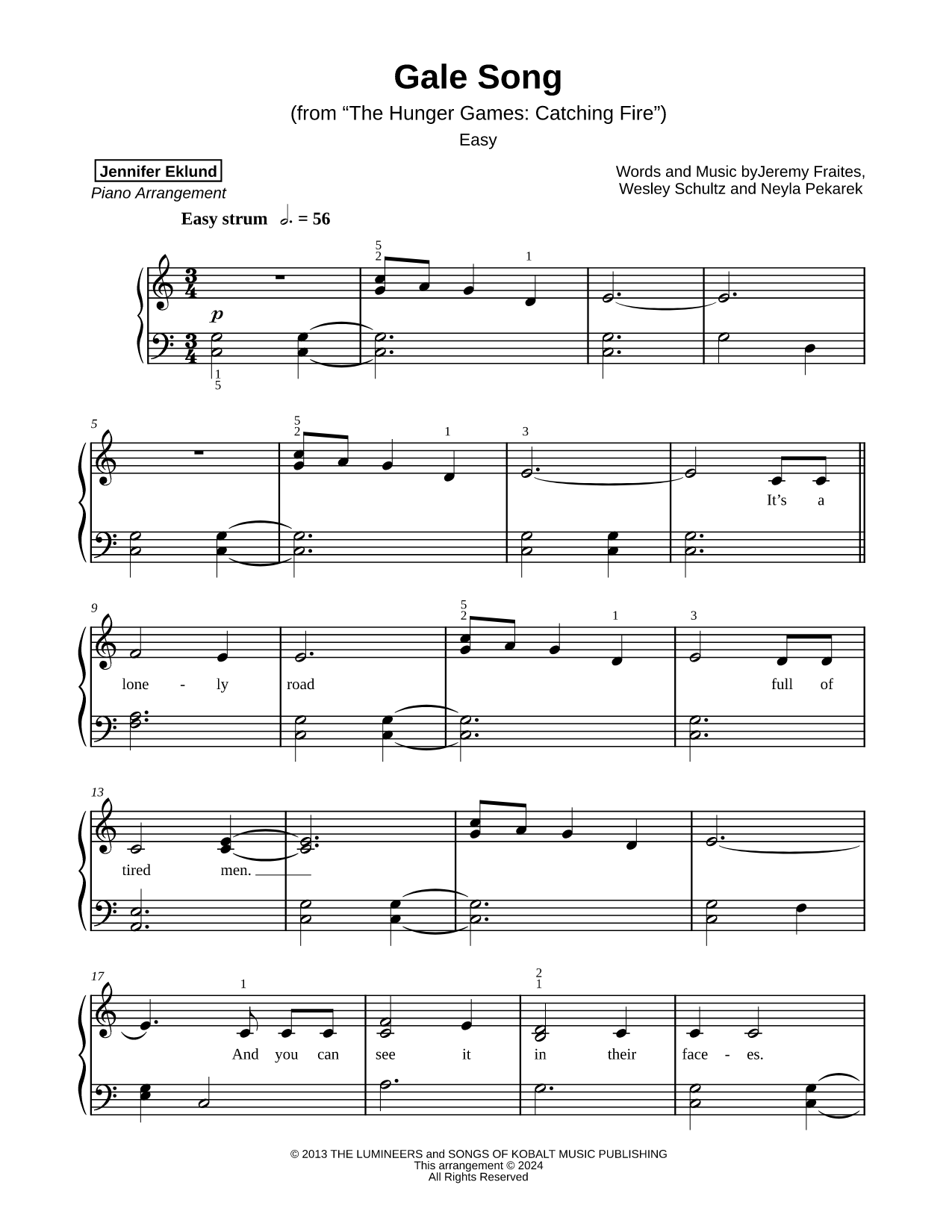 Gale Song [easy]