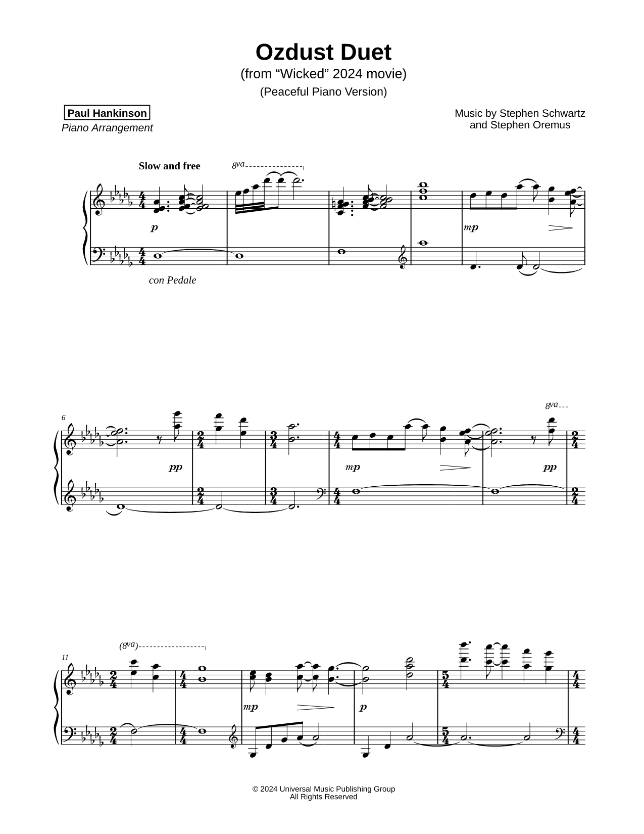 Ozdust Duet (Peaceful Piano Version)