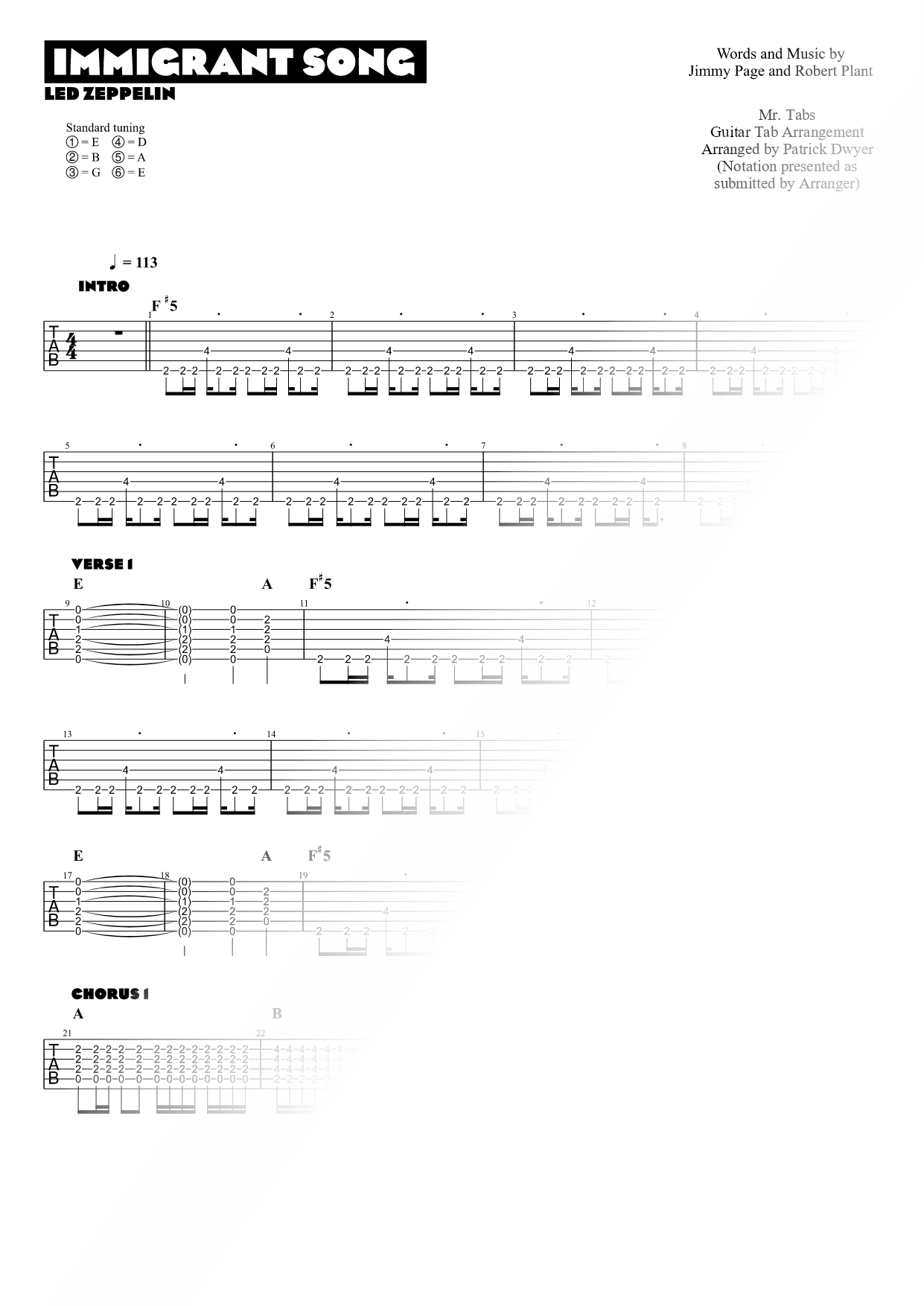 Immigrant Song