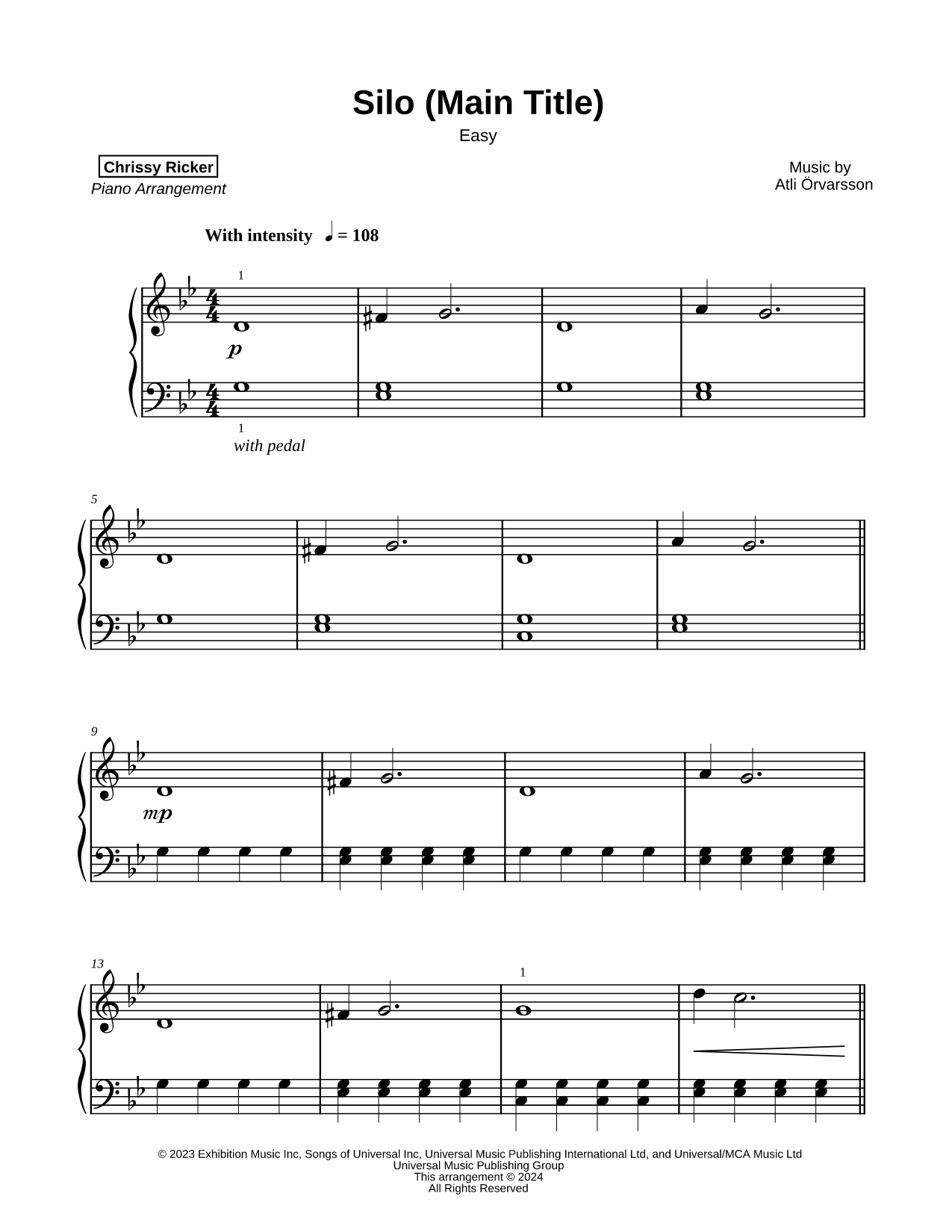 Silo Main Theme [easy]