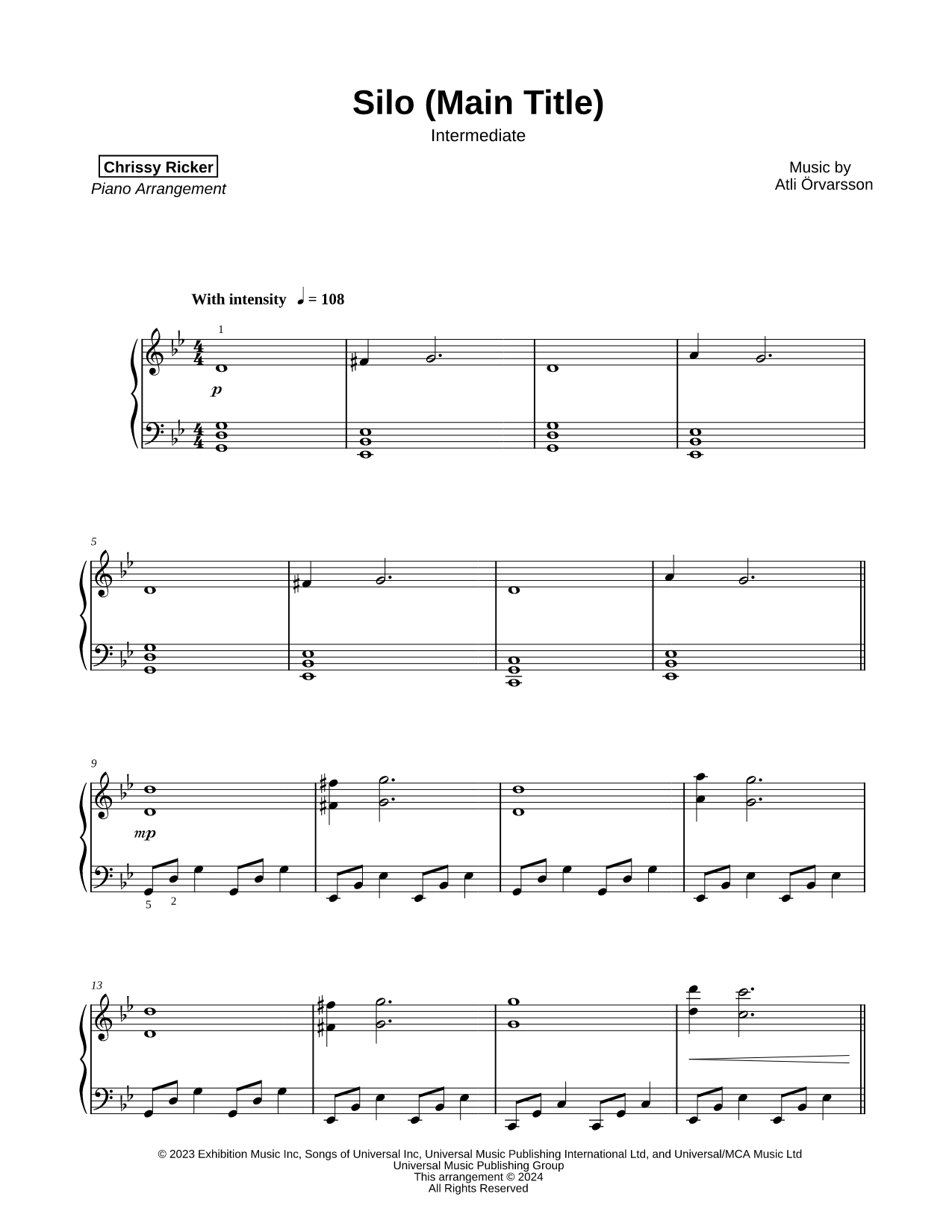 Silo Main Theme [intermediate]