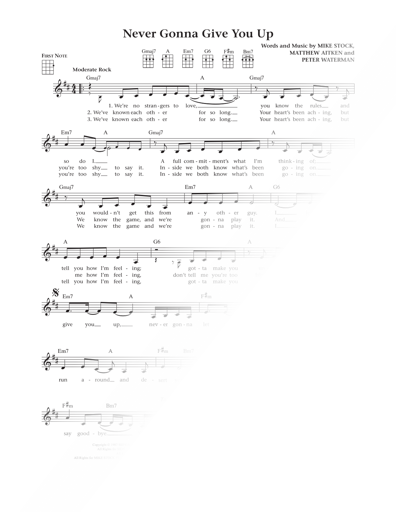 Never Gonna Give You Up