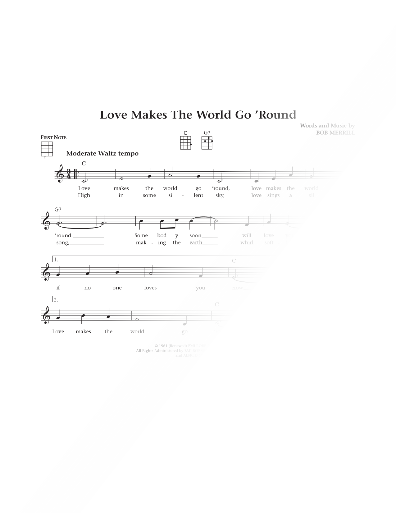 Love Makes the World Go 'Round