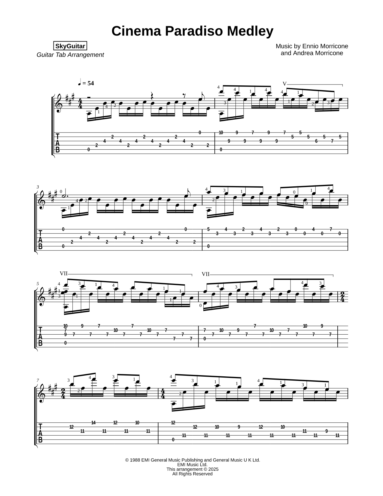 Cinema Paradiso (Medley)