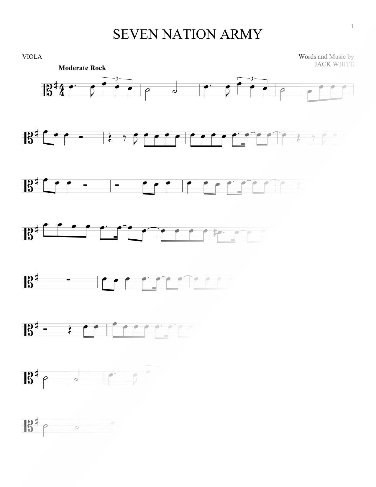 Seven Nation Army
