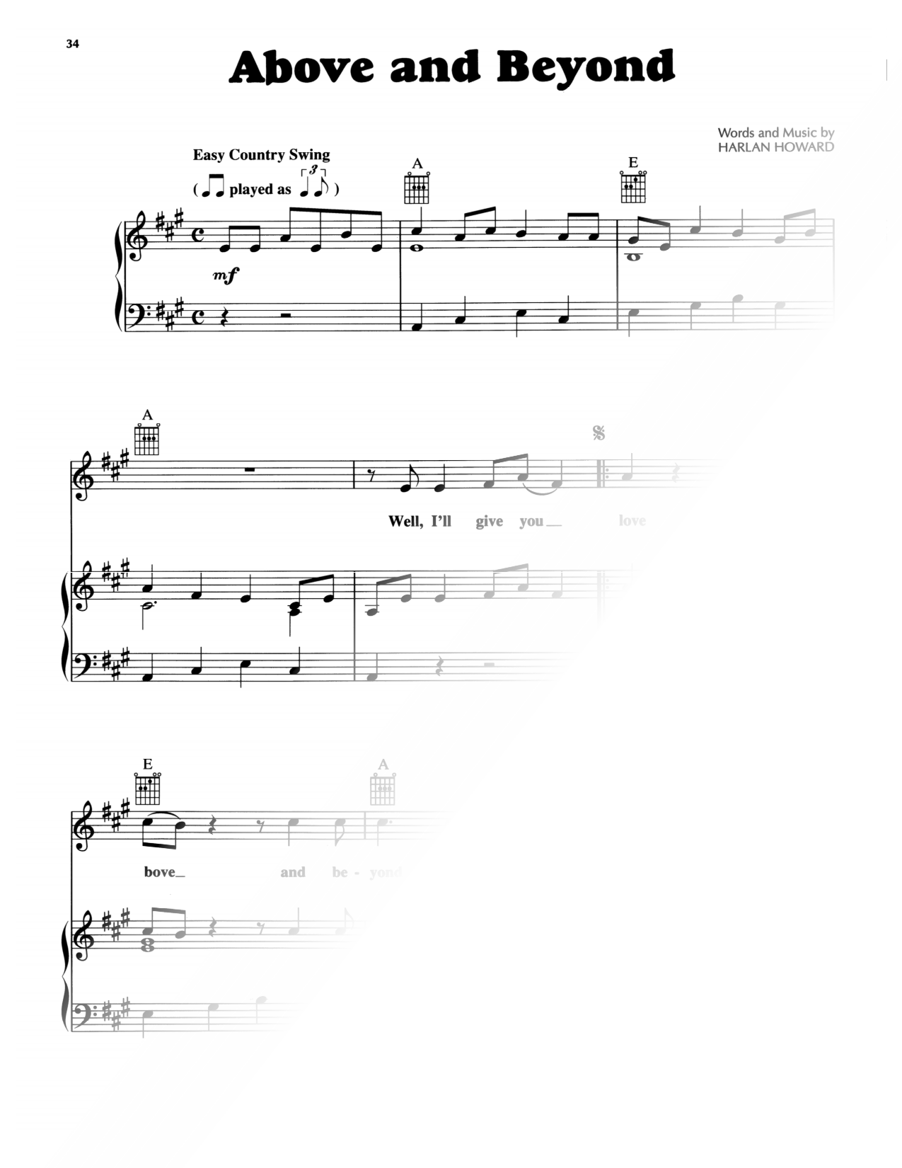Above and Beyond