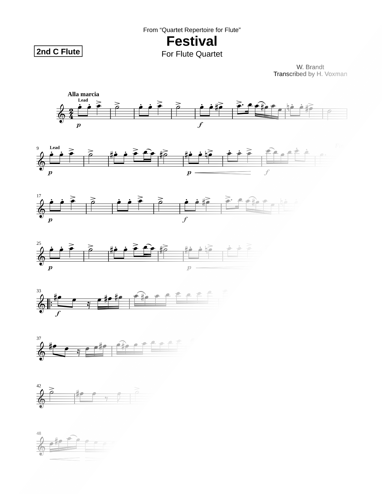 Festival - Flute 2