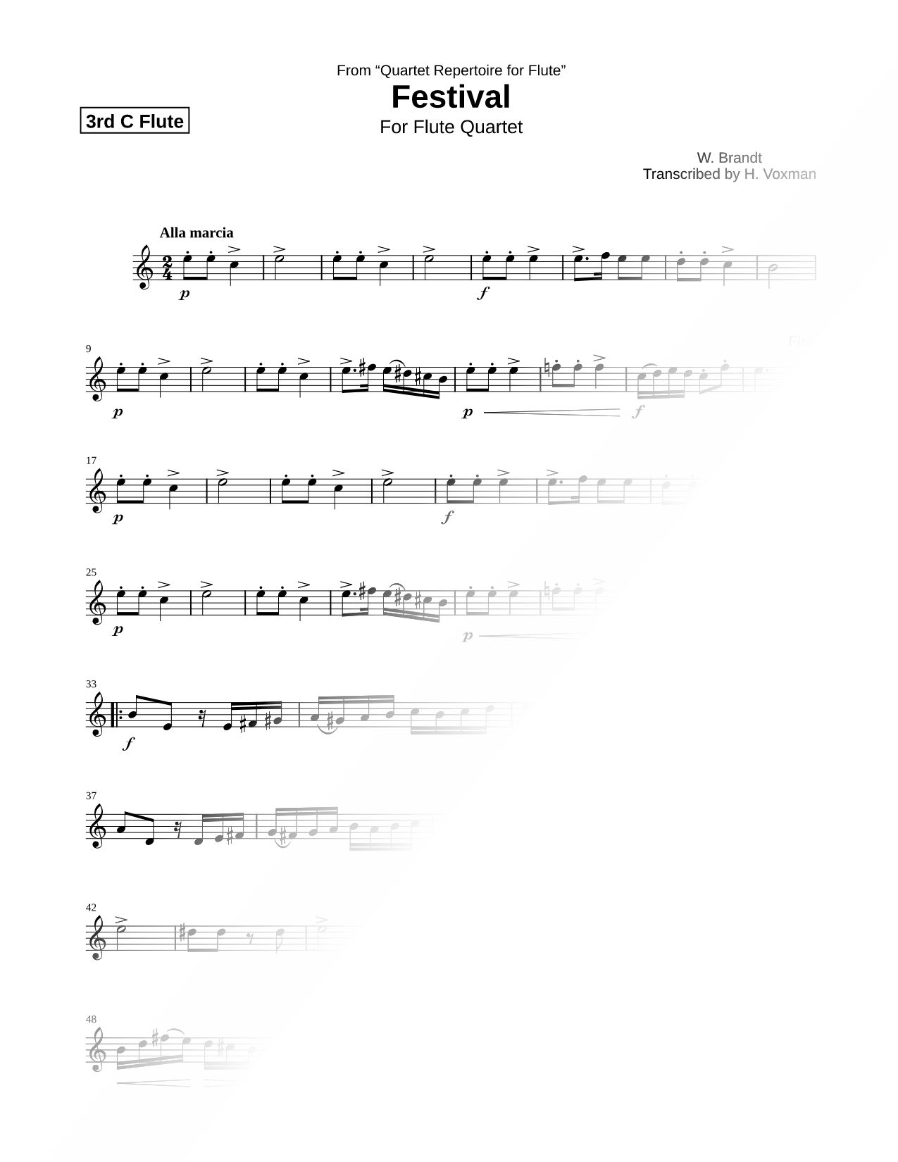 Festival - Flute 3