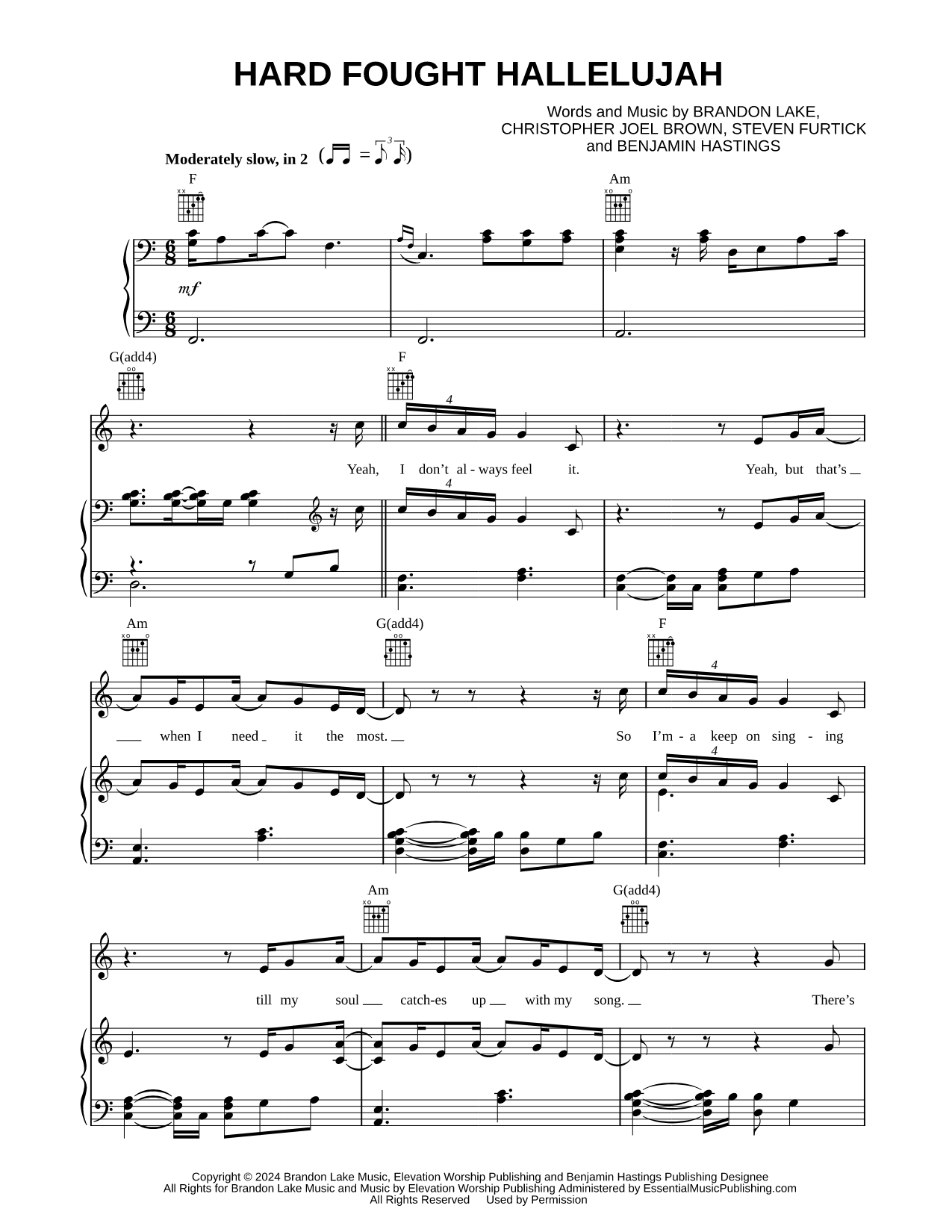 Hard Fought Hallelujah