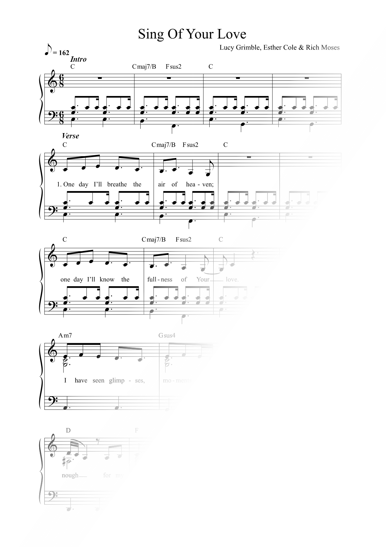 Sing of Your Love