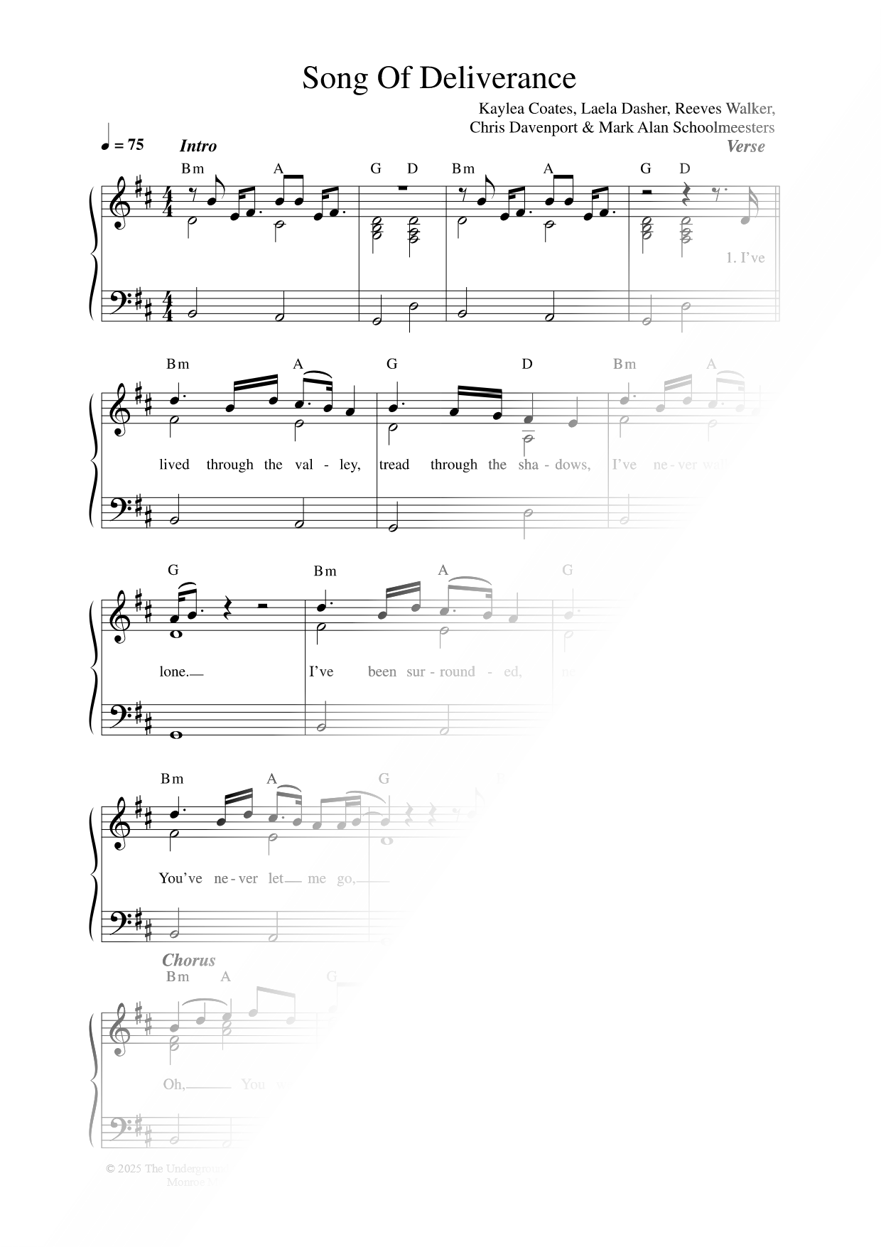 Song of Deliverance