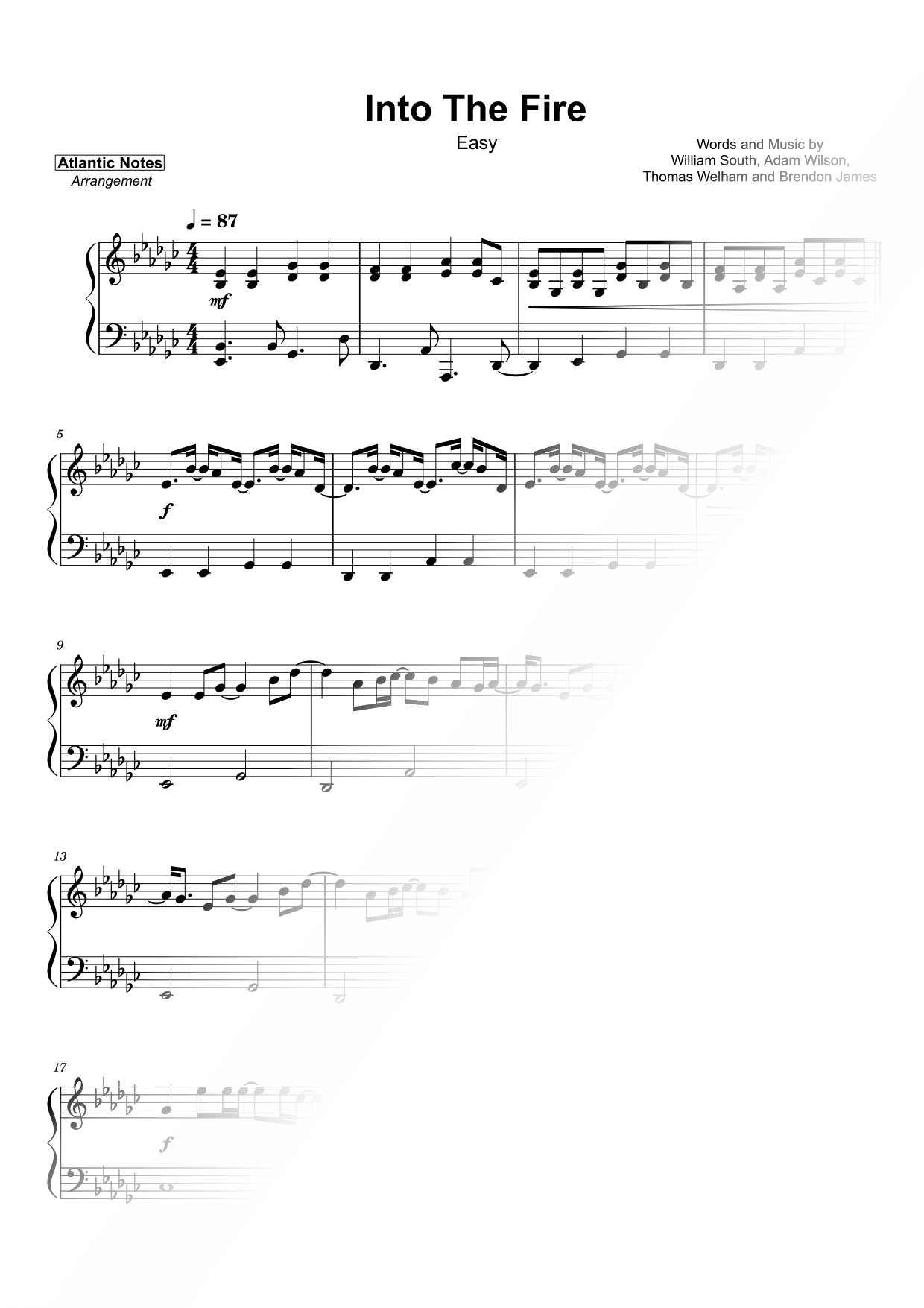 Into the Fire [easy]