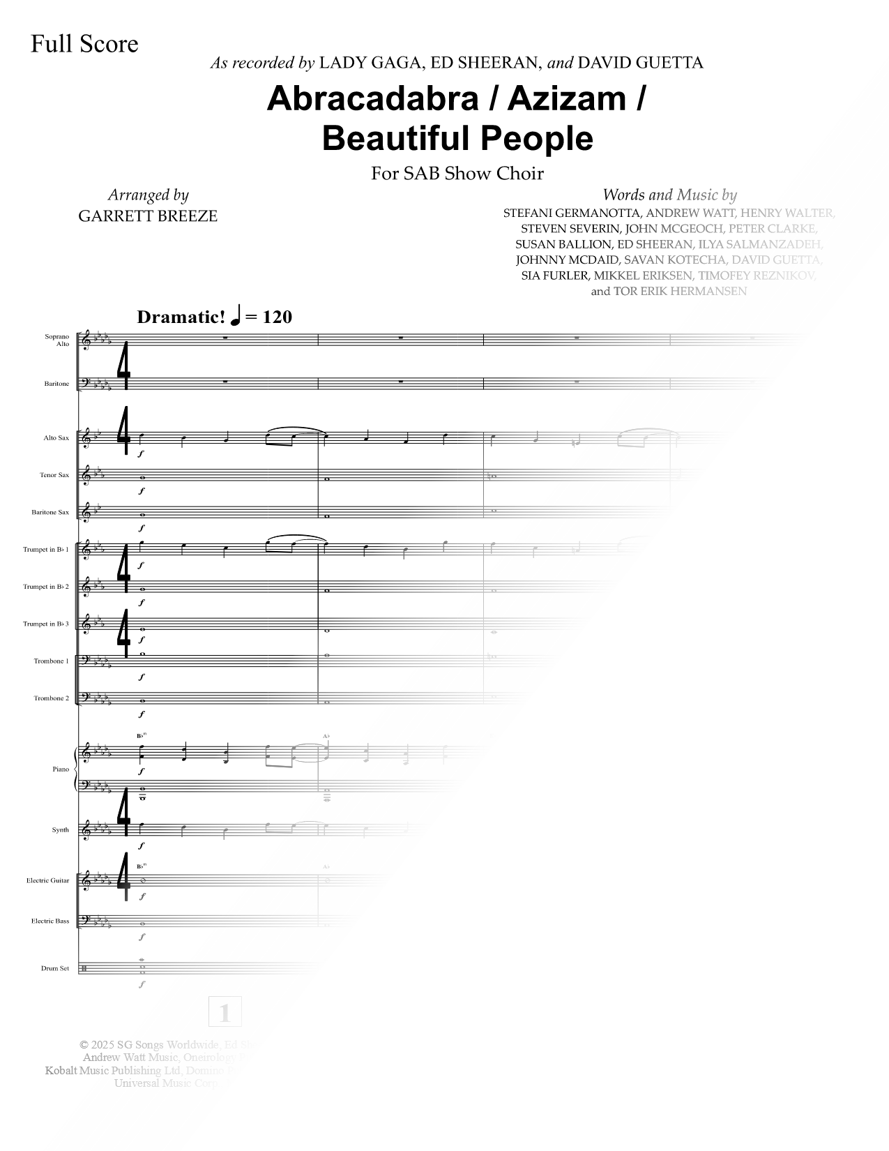 Abracadabra / Azizam / Beautiful People