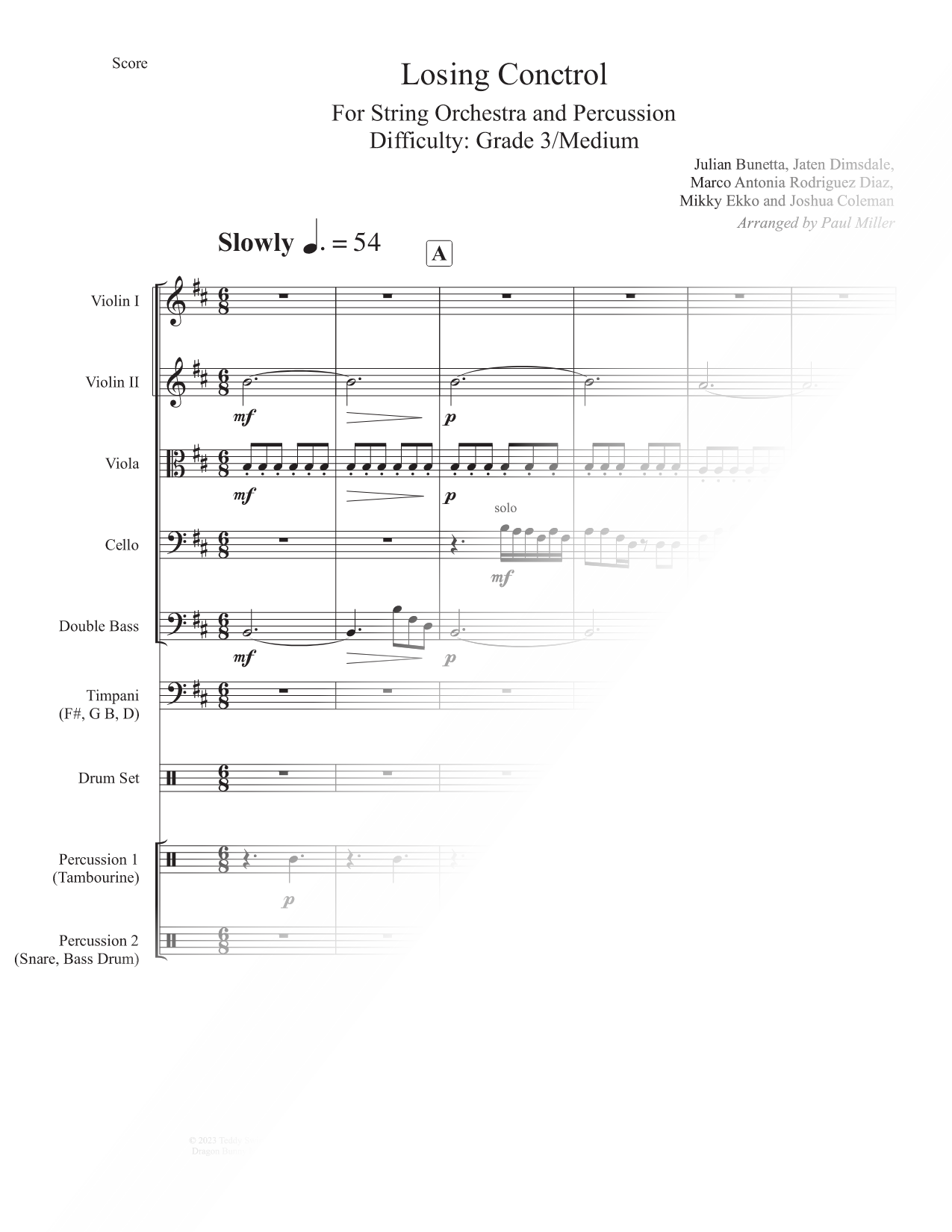 Lose Control (Grade 3 / Medium)