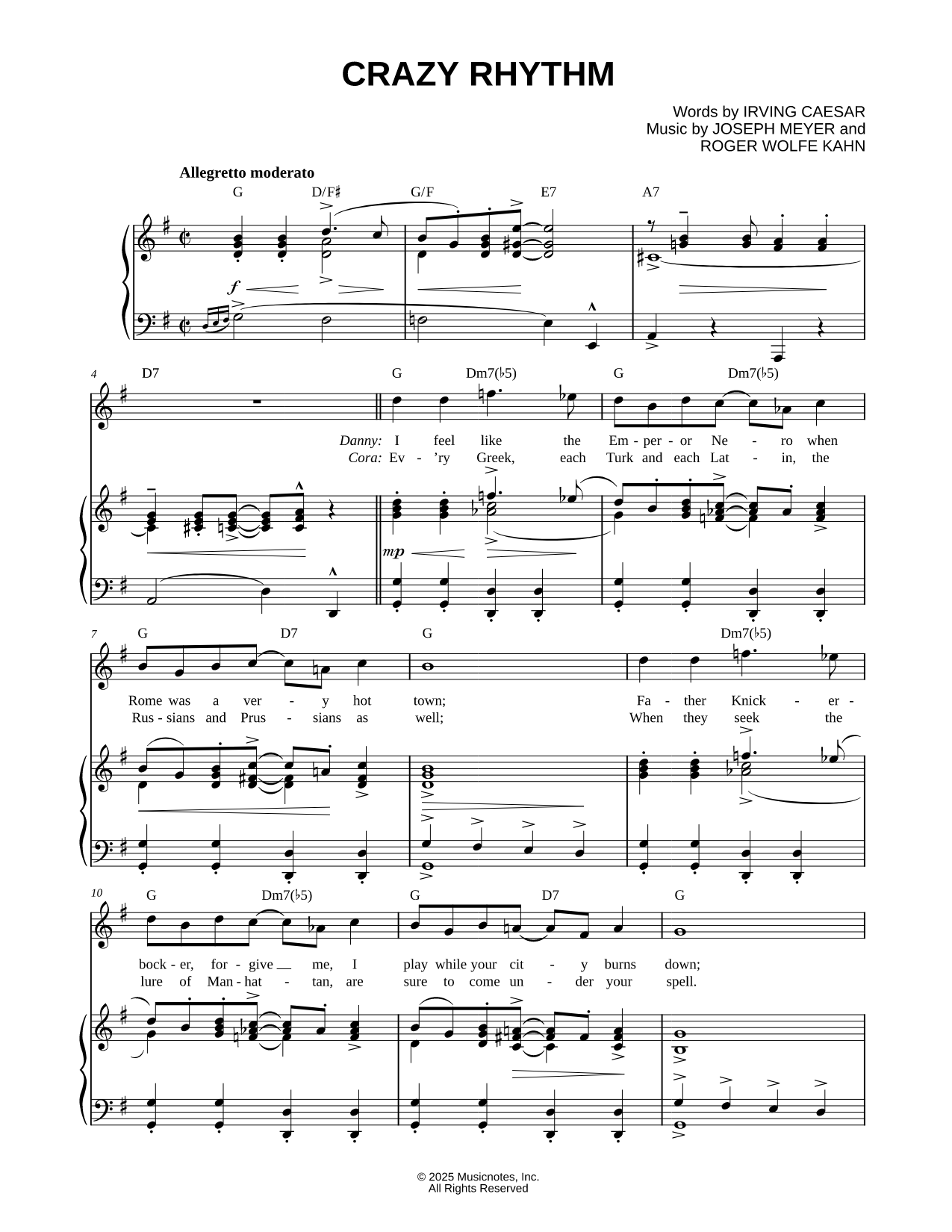 Crazy Rhythm