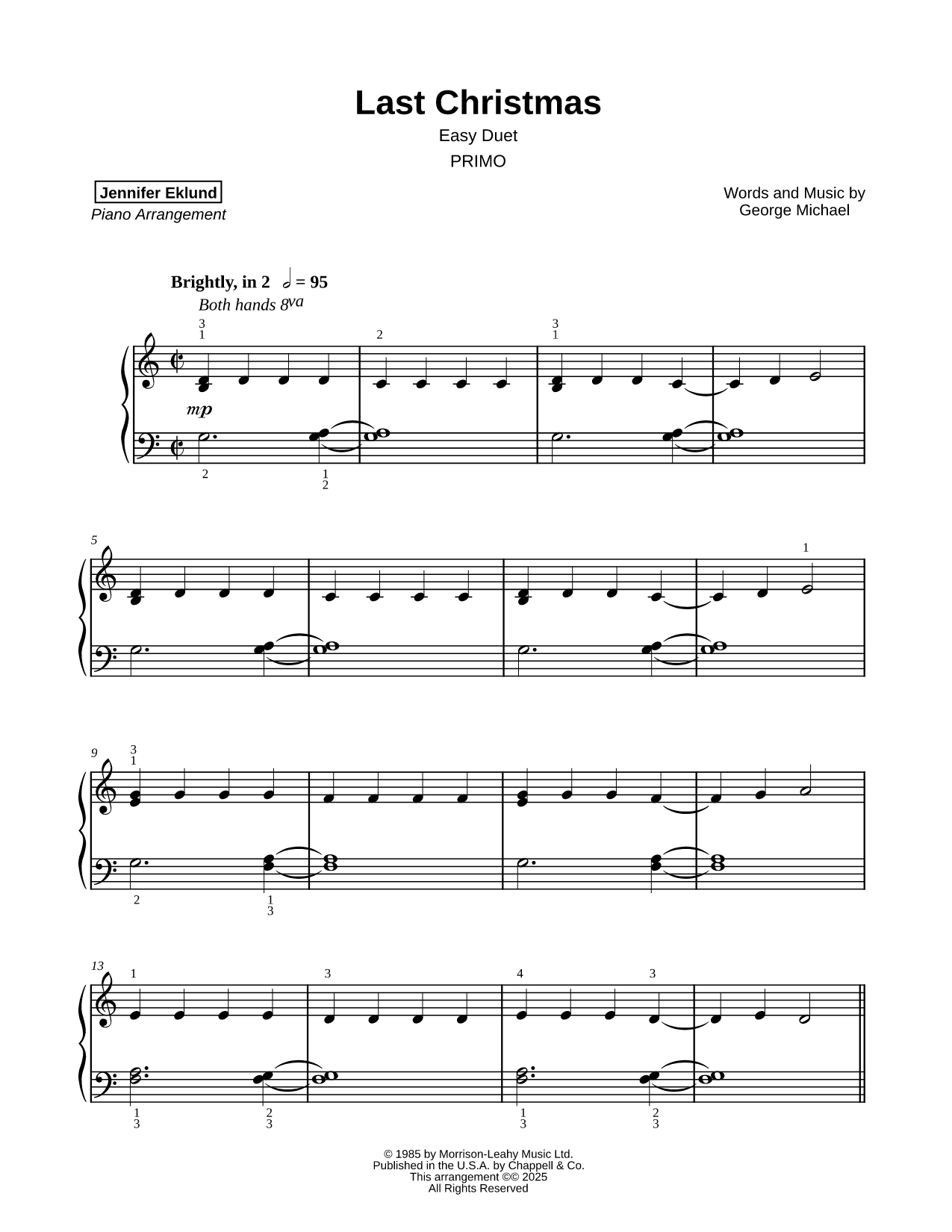 Last Christmas [easy]