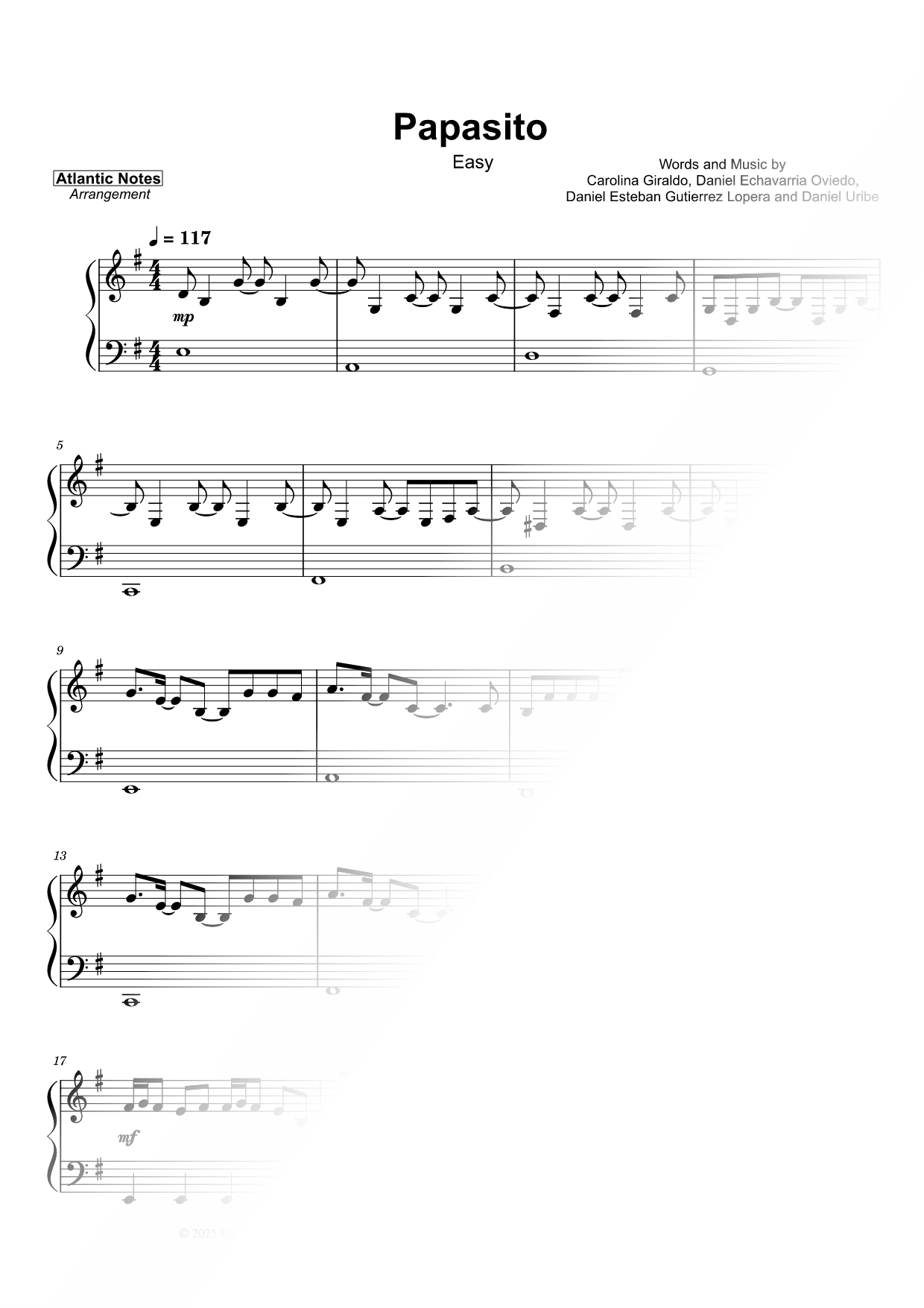 Papasito [easy]