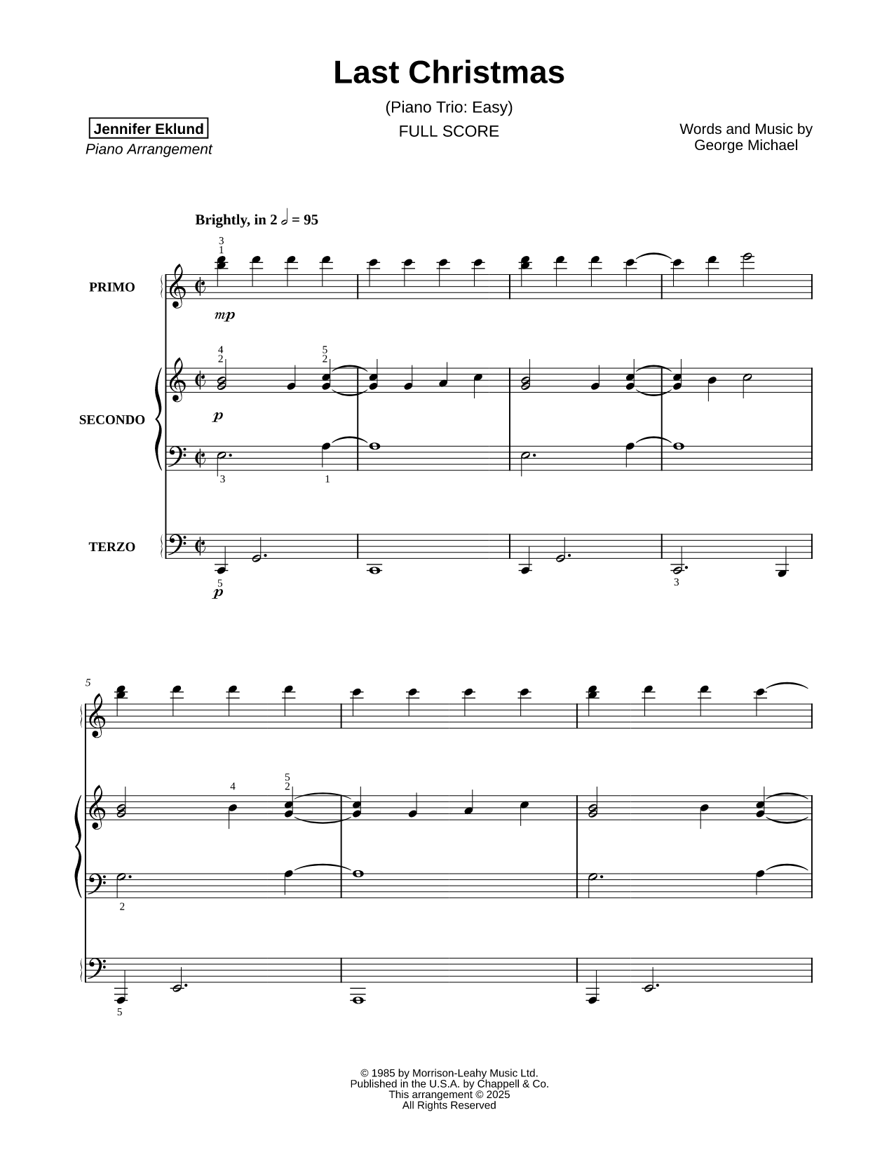 Last Christmas [easy]