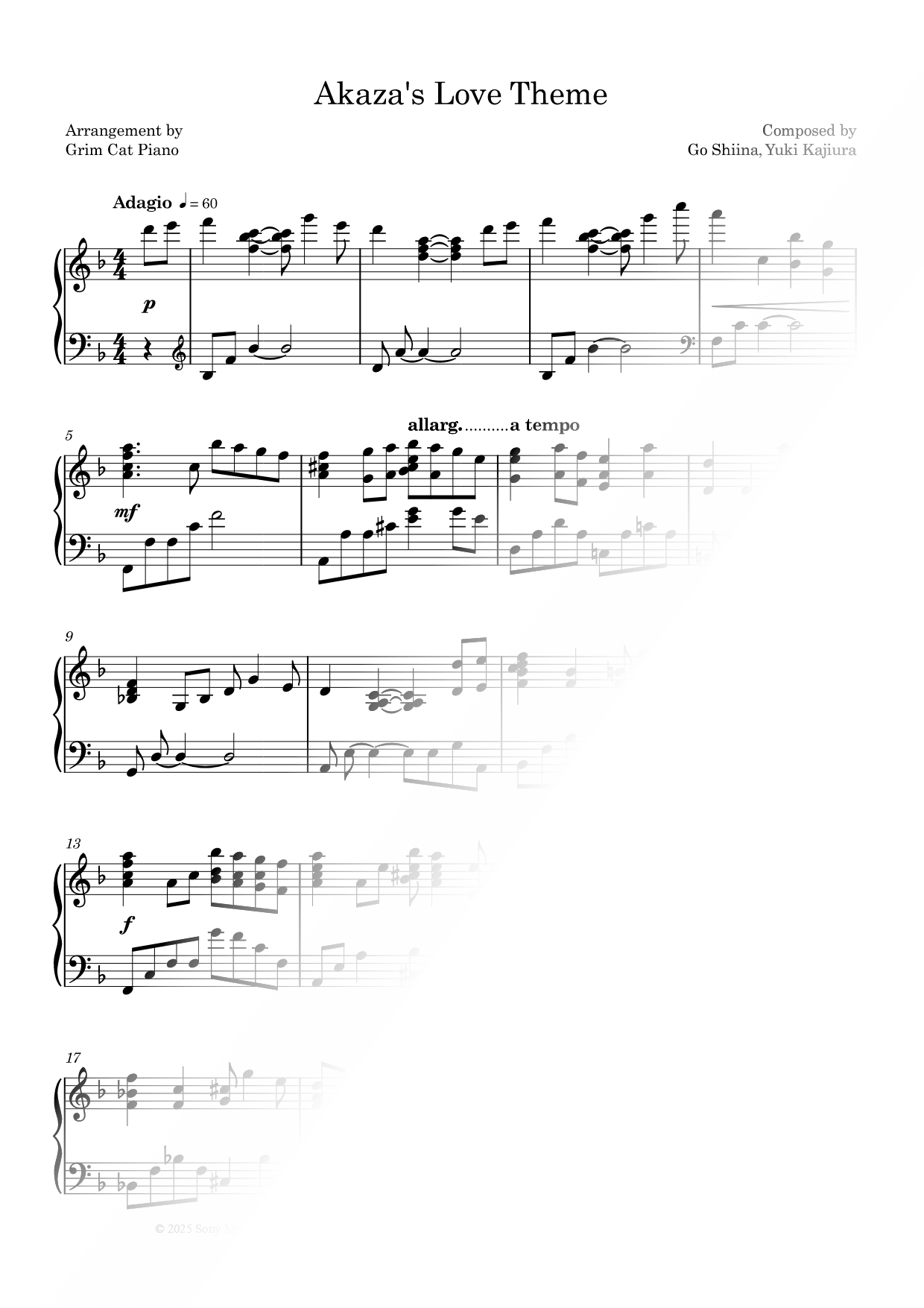 Akaza's Love Theme