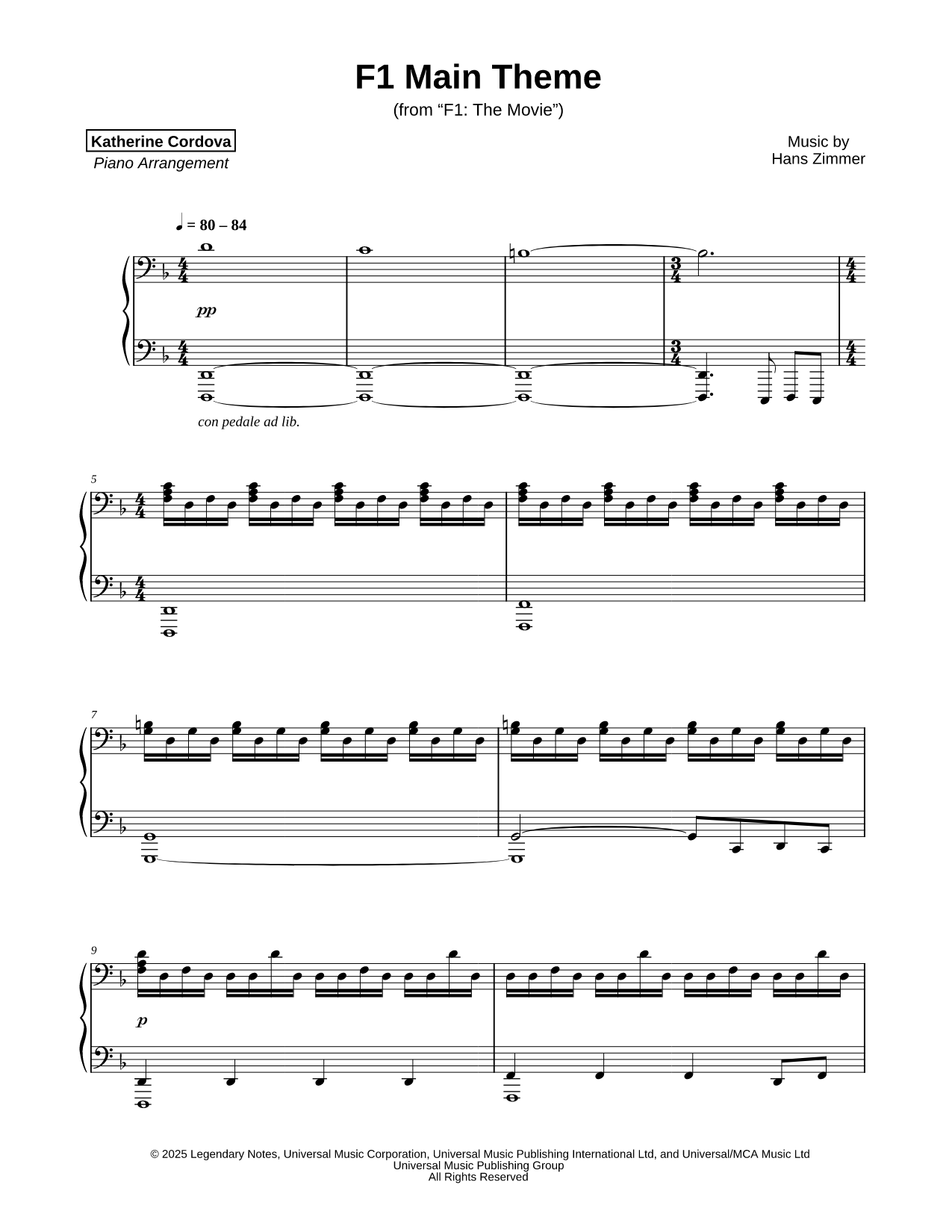 F1 (Main Theme)