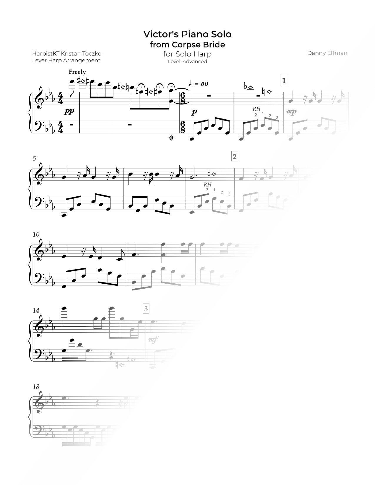 Victor's Piano Solo [advanced]