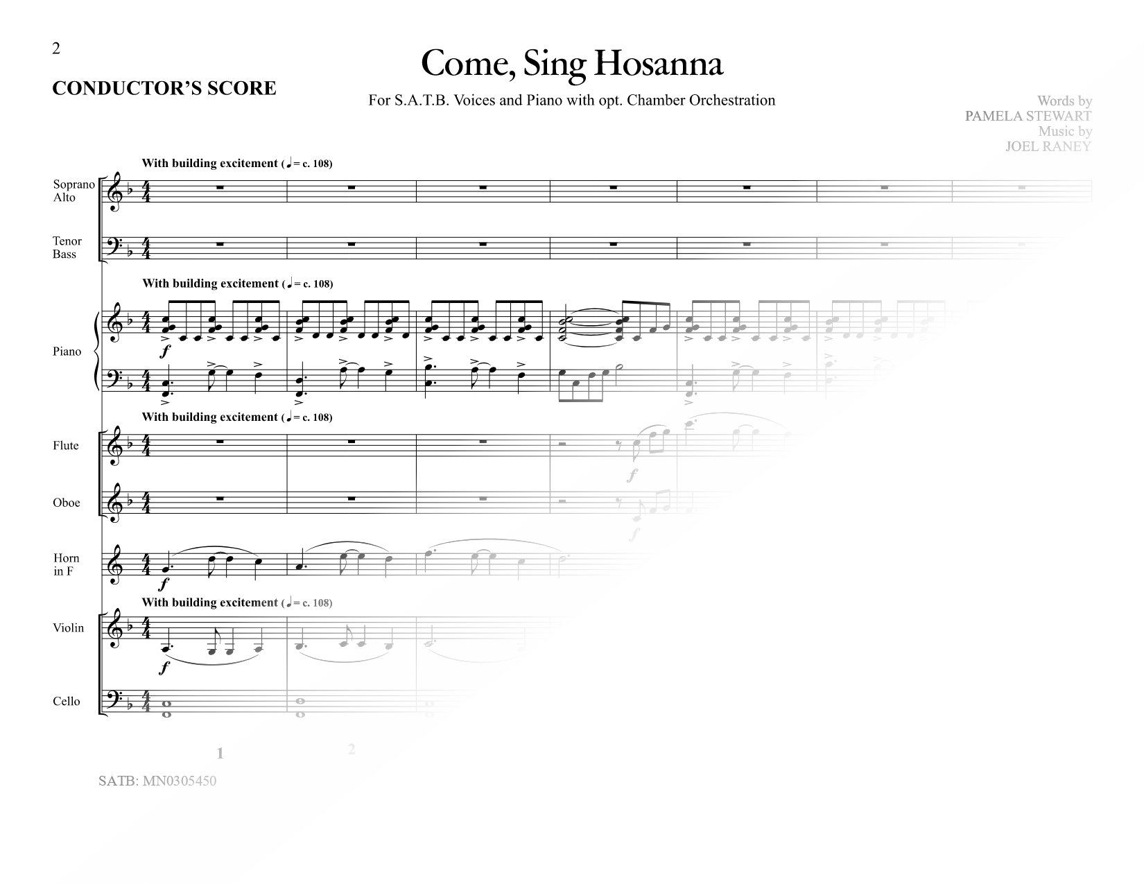 Come, Sing Hosanna