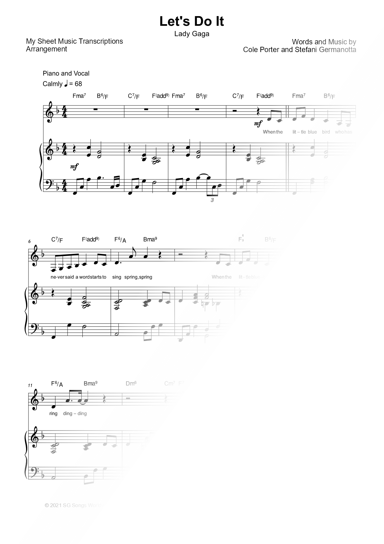 Let's Do It (Tony Bennett & Lady Gaga)