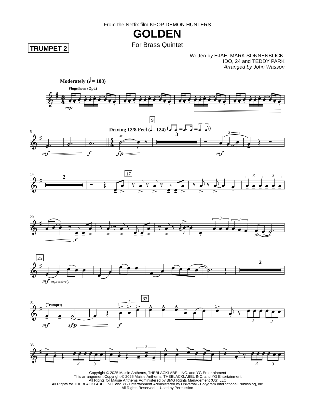 Golden - Trumpet 2