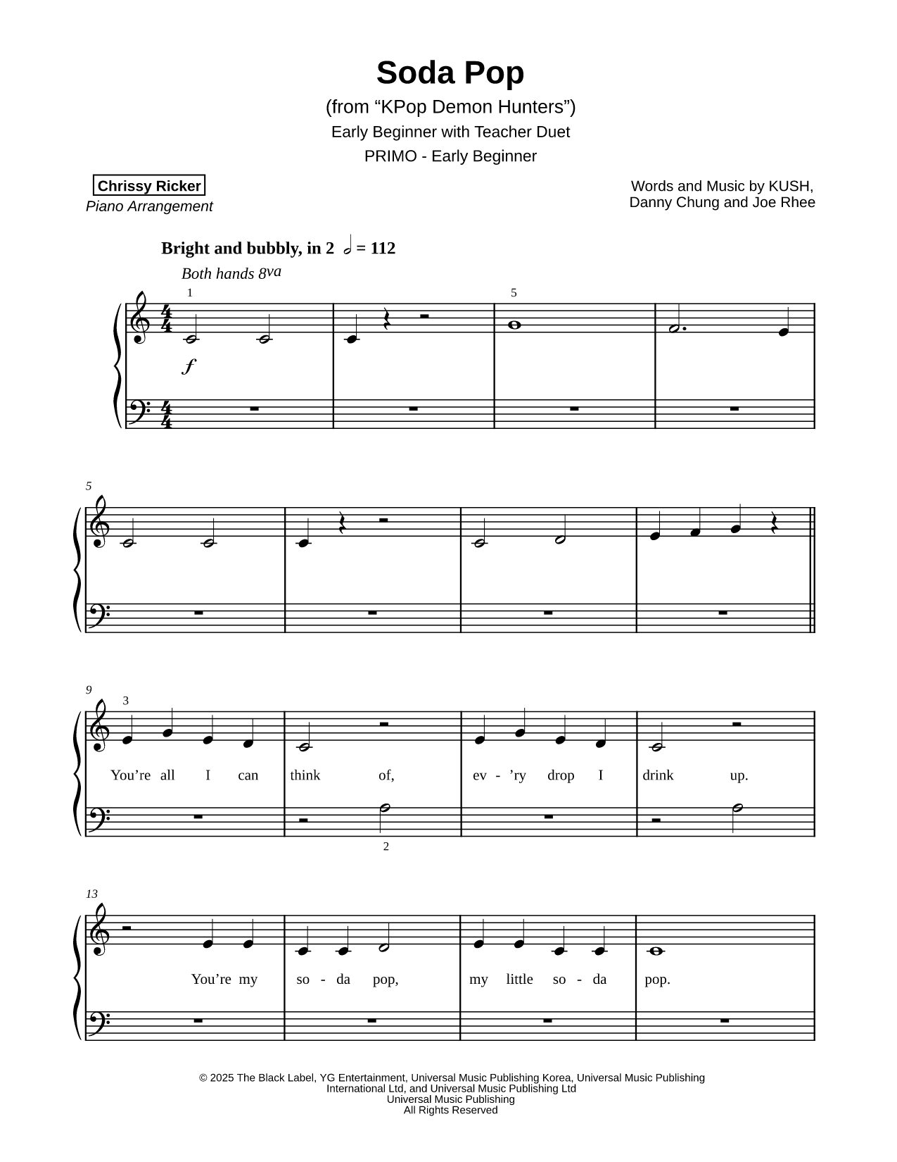 Soda Pop [early beginner]