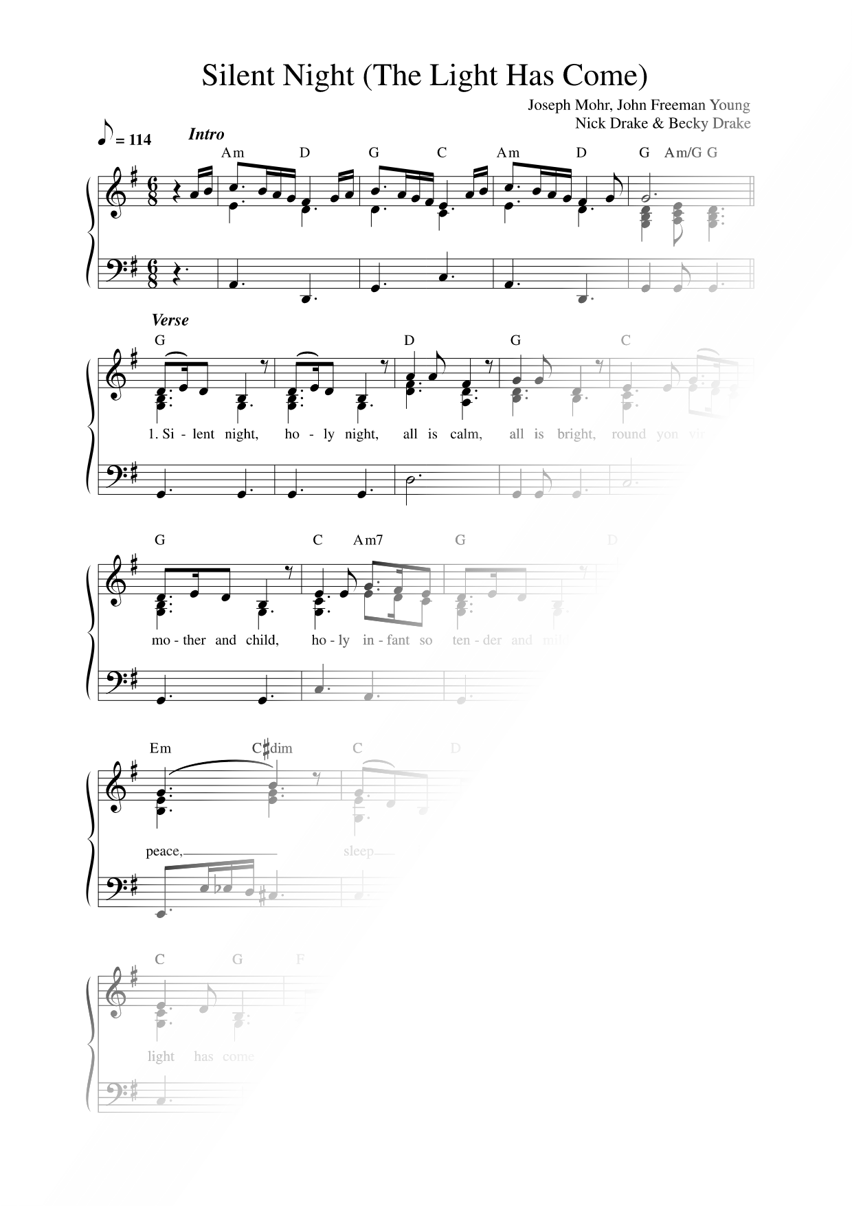 Silent Night (The Light Has Come)
