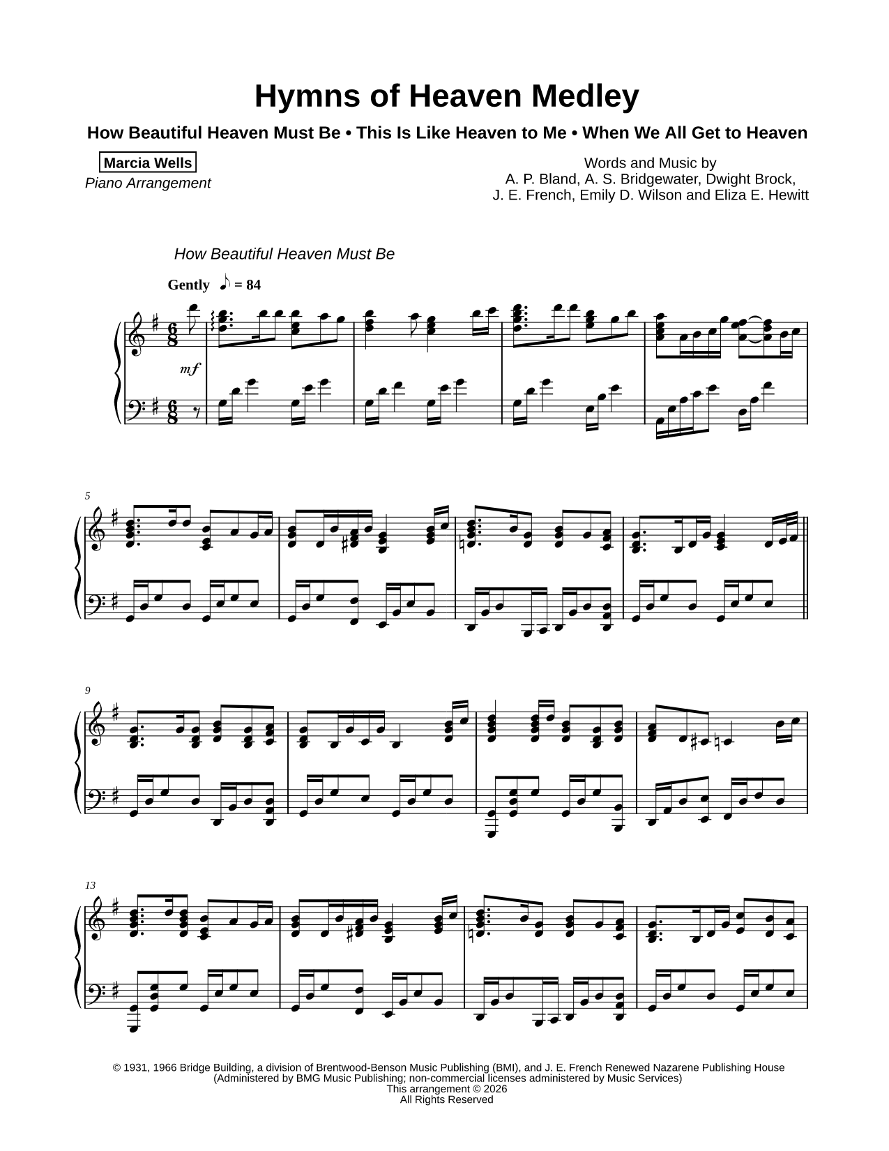 Hymns of Heaven Medley
