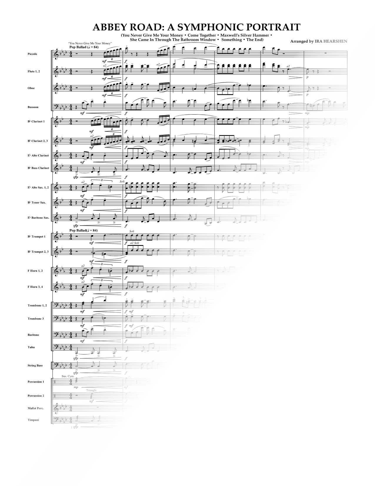Abbey Road: A Symphonic Portrait (Grade 4)