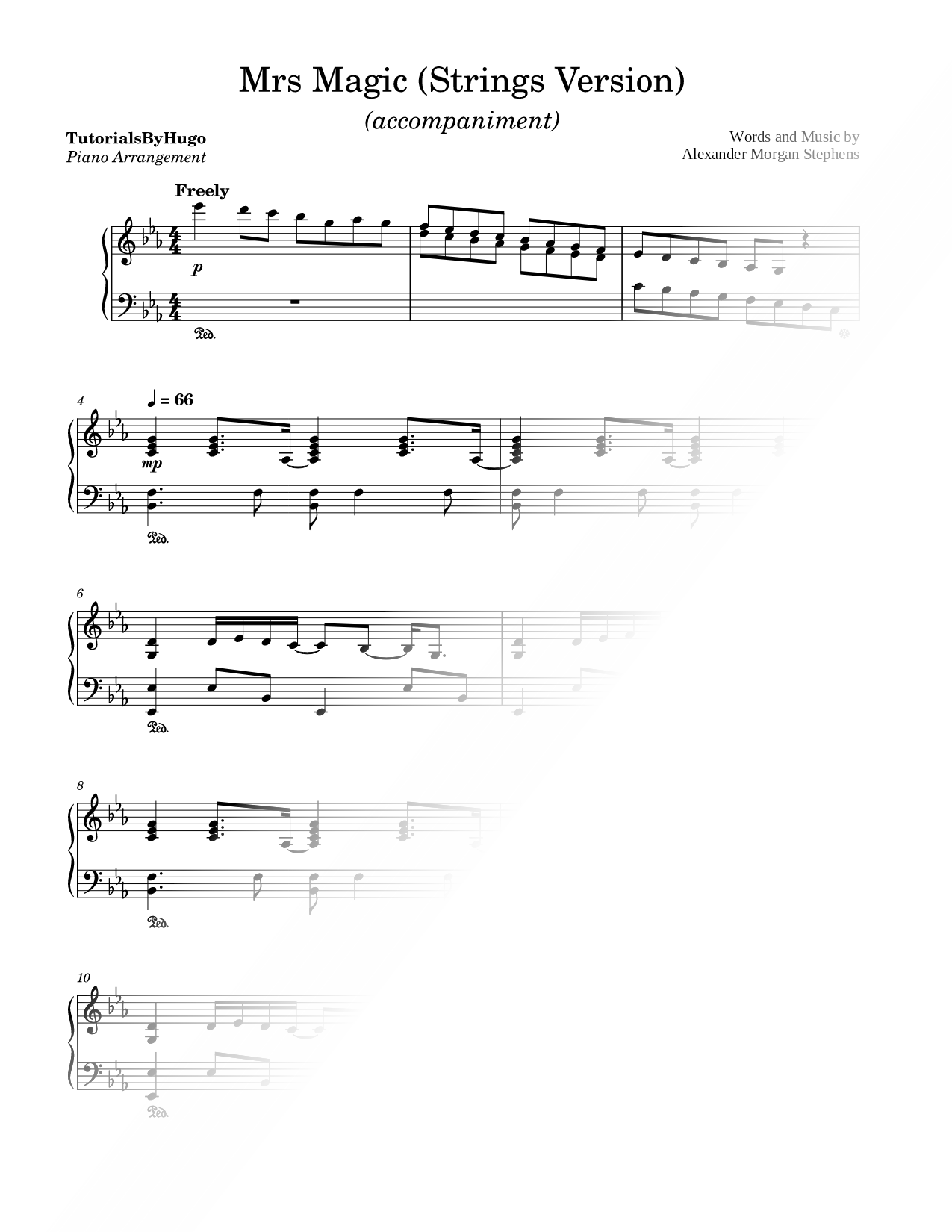 Mrs Magic (Strings Version) [accompaniment]